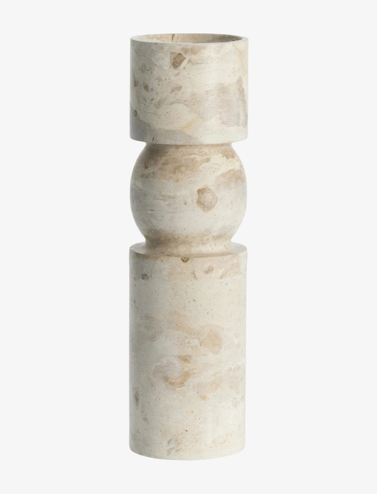 Lene Bjerre Ellia Candlestick, H:30 cm x 9, Candlesticks & Lanterns, Beige - Candlesticks, Homeware