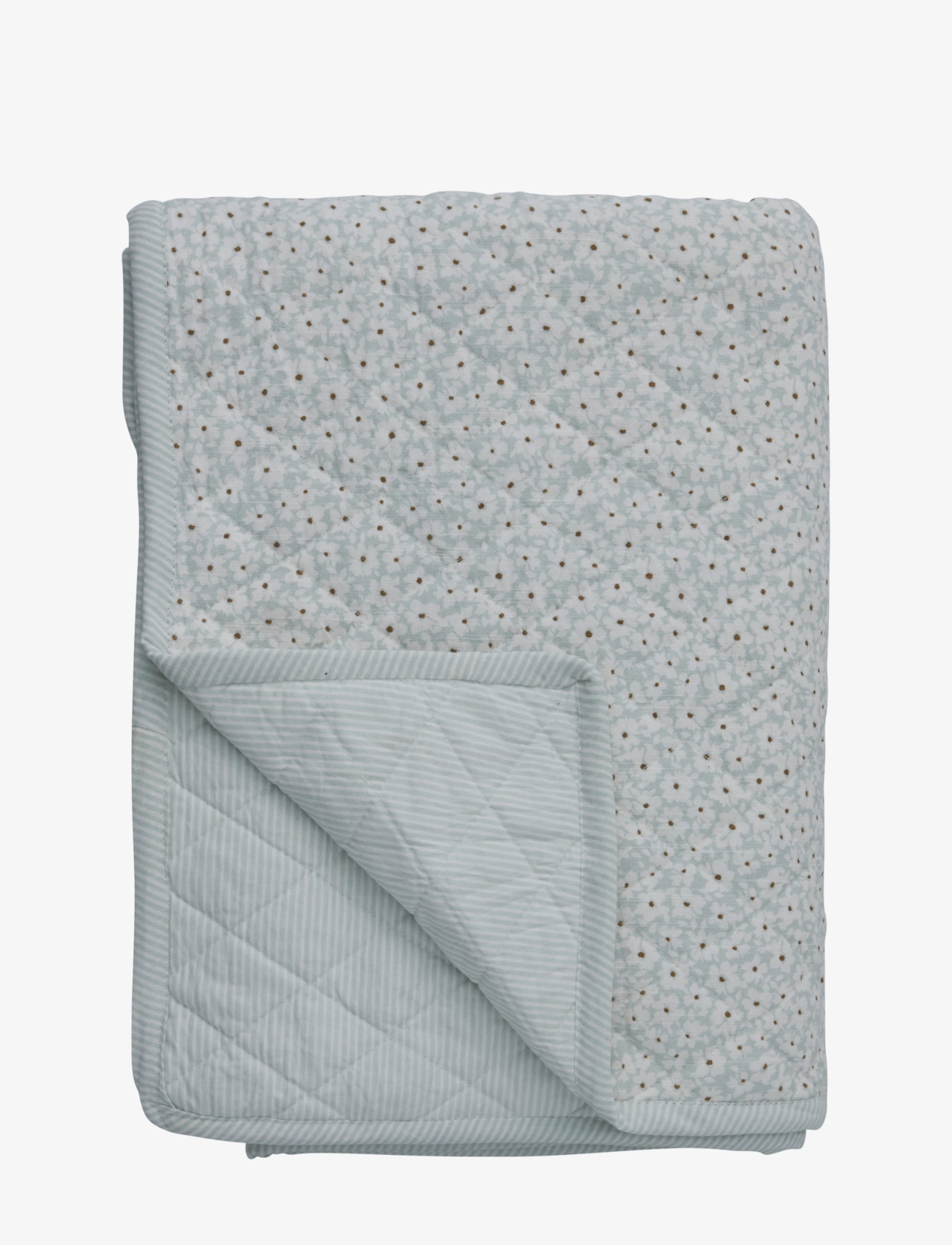 Lene Bjerre Liberte Throw, Tæppe og plaid, Grøn, Str: 130X170CM