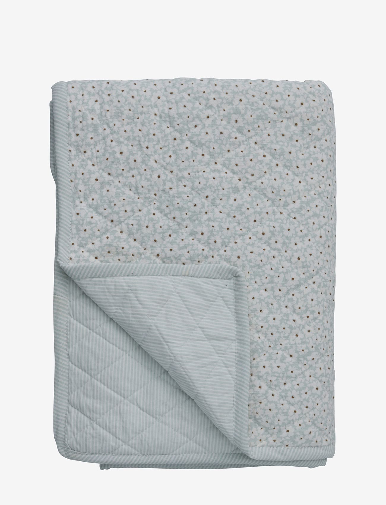 Lene Bjerre - Liberte throw - tekstiilid välitingimustes - mint/white - 1