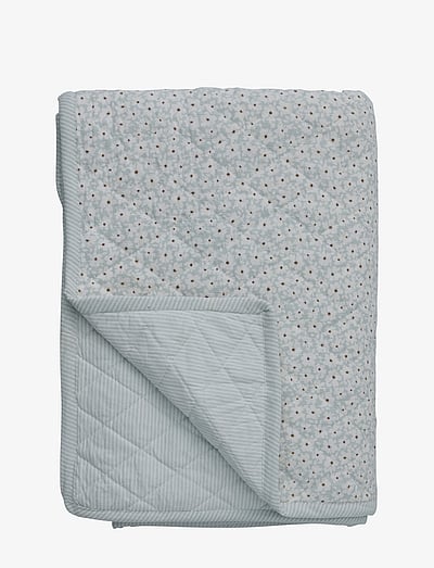 Lene Bjerre Liberte throw - Outdoorbereich - MINT/WHITE / green