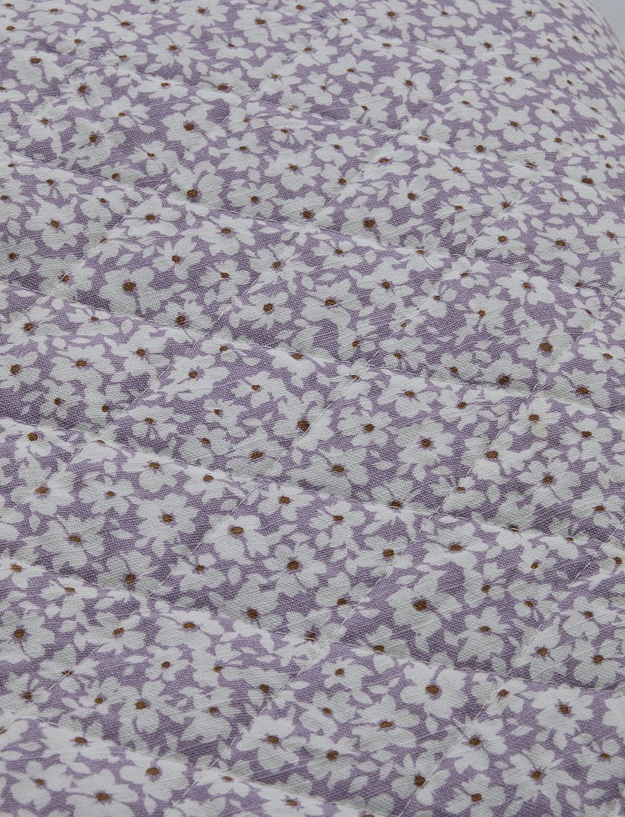 Lene Bjerre - Liberte throw - möbel - lilac/white - 2
