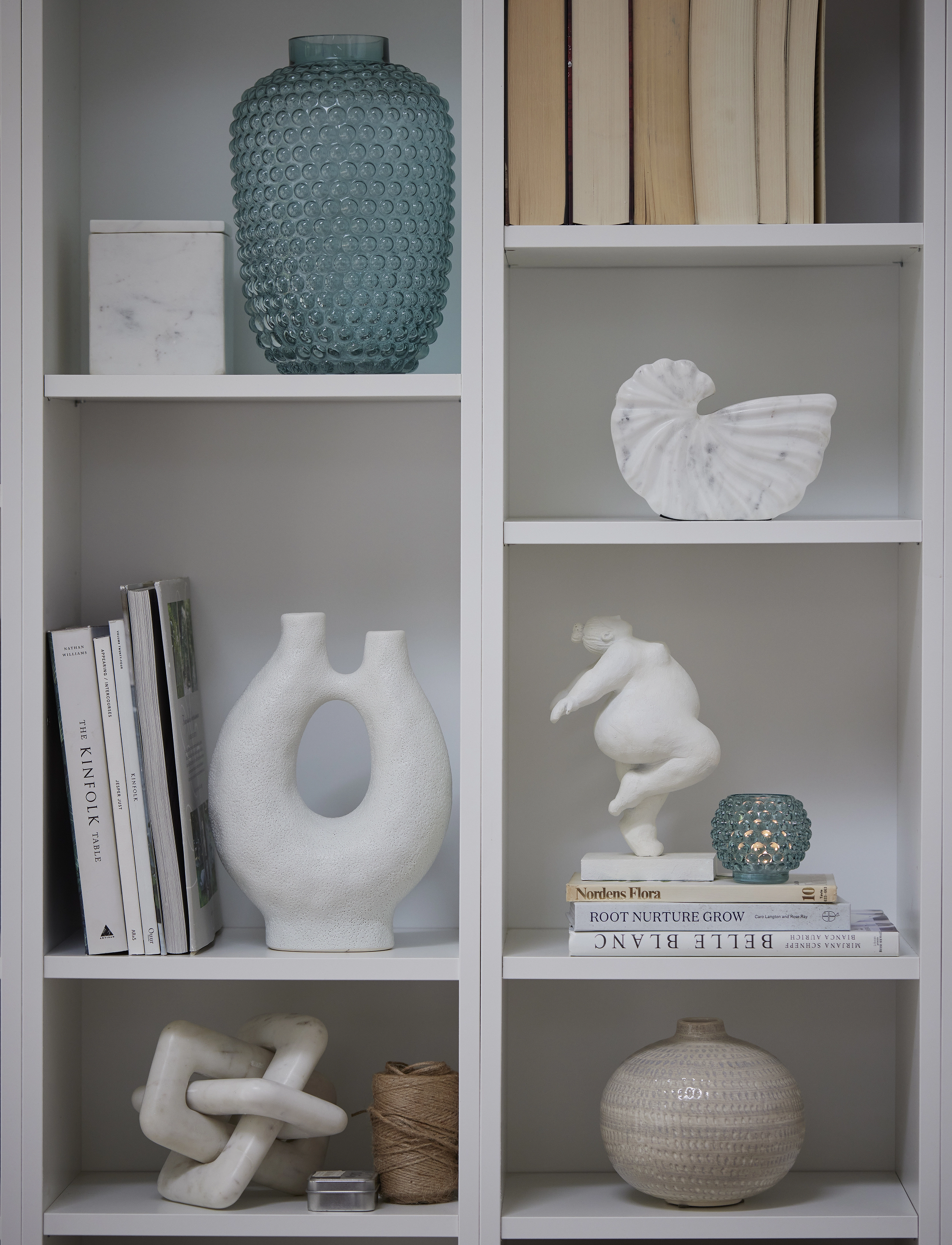 Lene Bjerre Serafina Figurine, H:23 cm, Decorative Accessories-details, Weiß - Porcelain Figures & Sculptures, Homeware