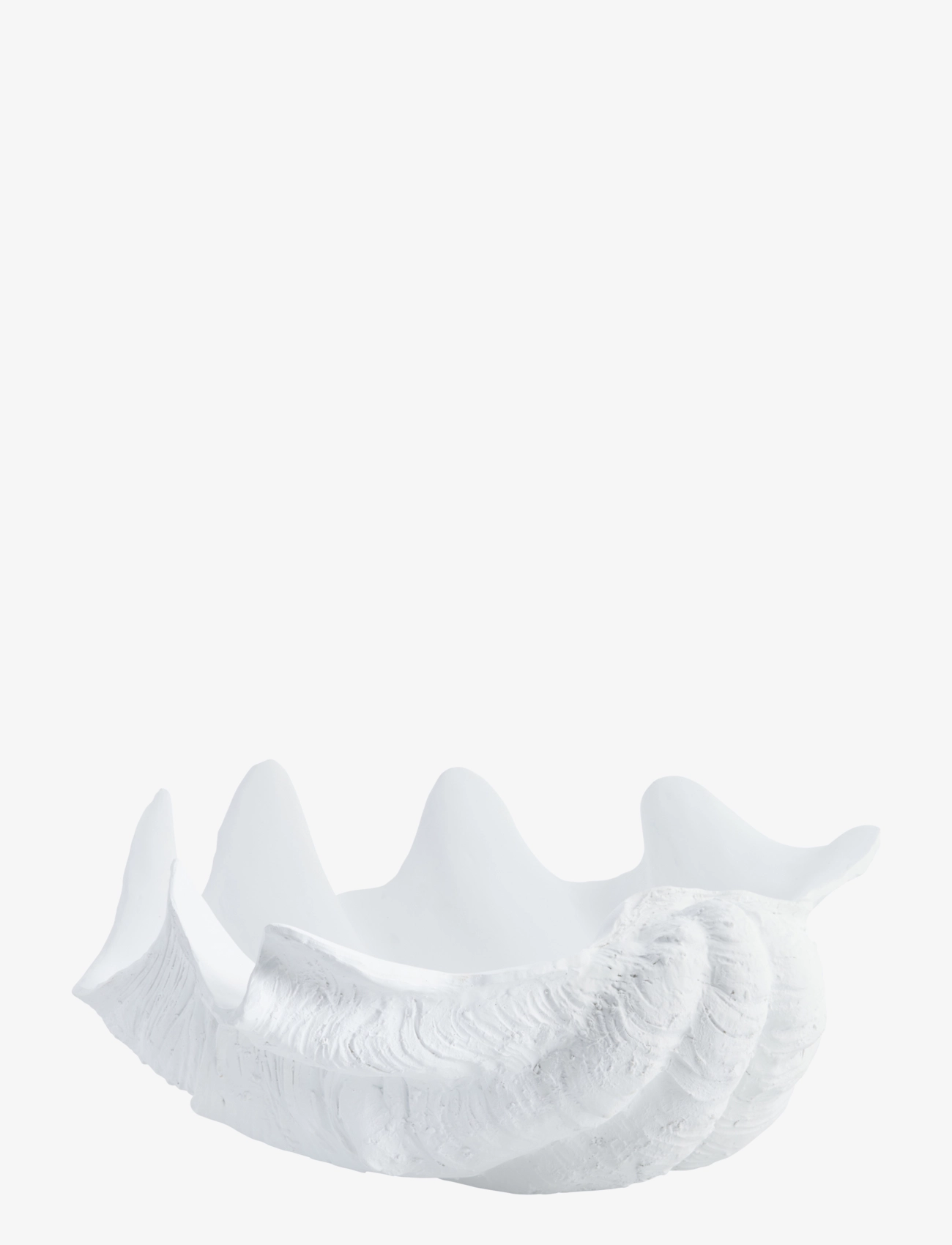 Lene Bjerre Shella Decoration Shell, Porcelænsfigur og -skulptur, Hvid, Str: H:18.5CM