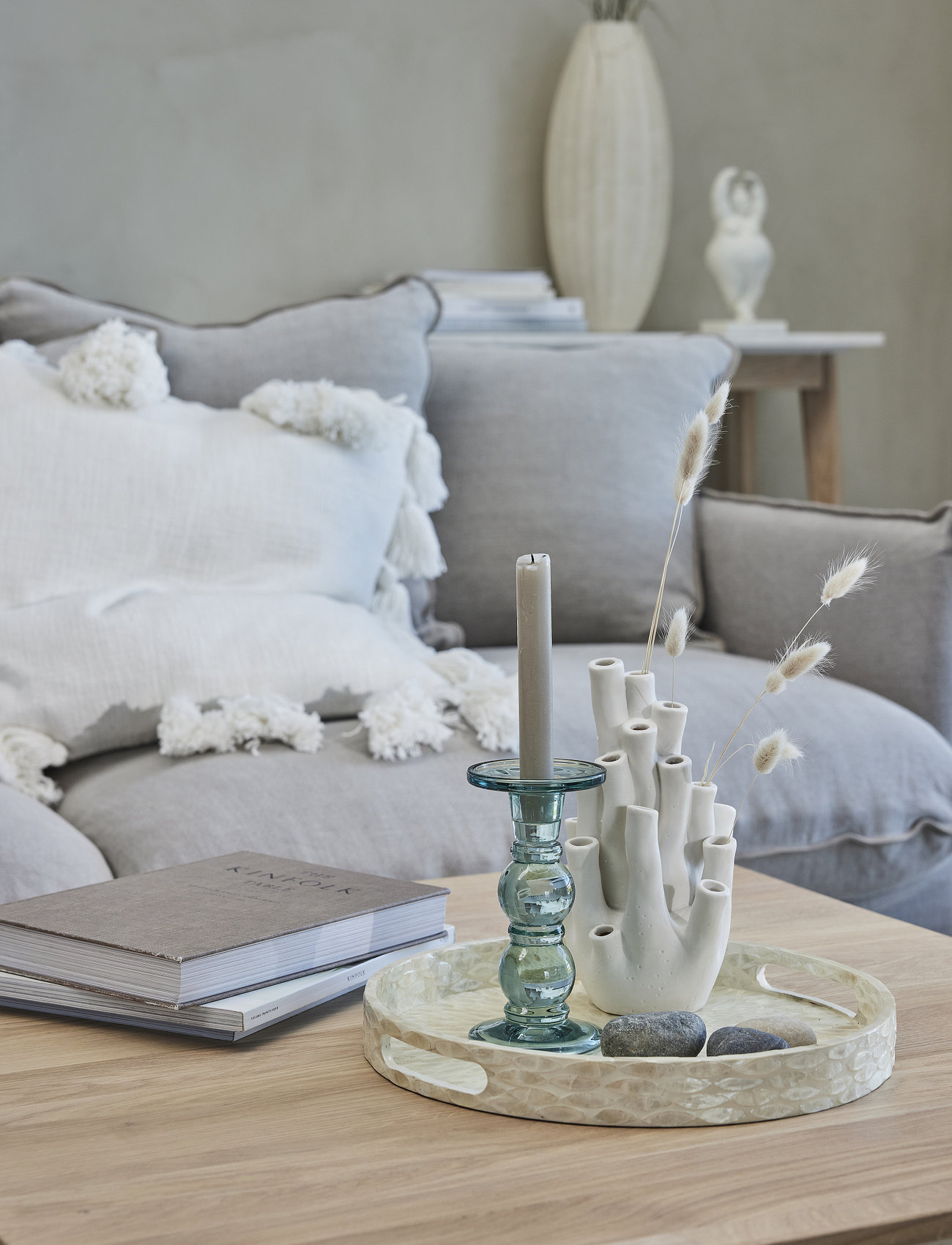 Lene Bjerre - Corise decoration coral - porcelianinės figūrėlės ir statulėlės - white - 1