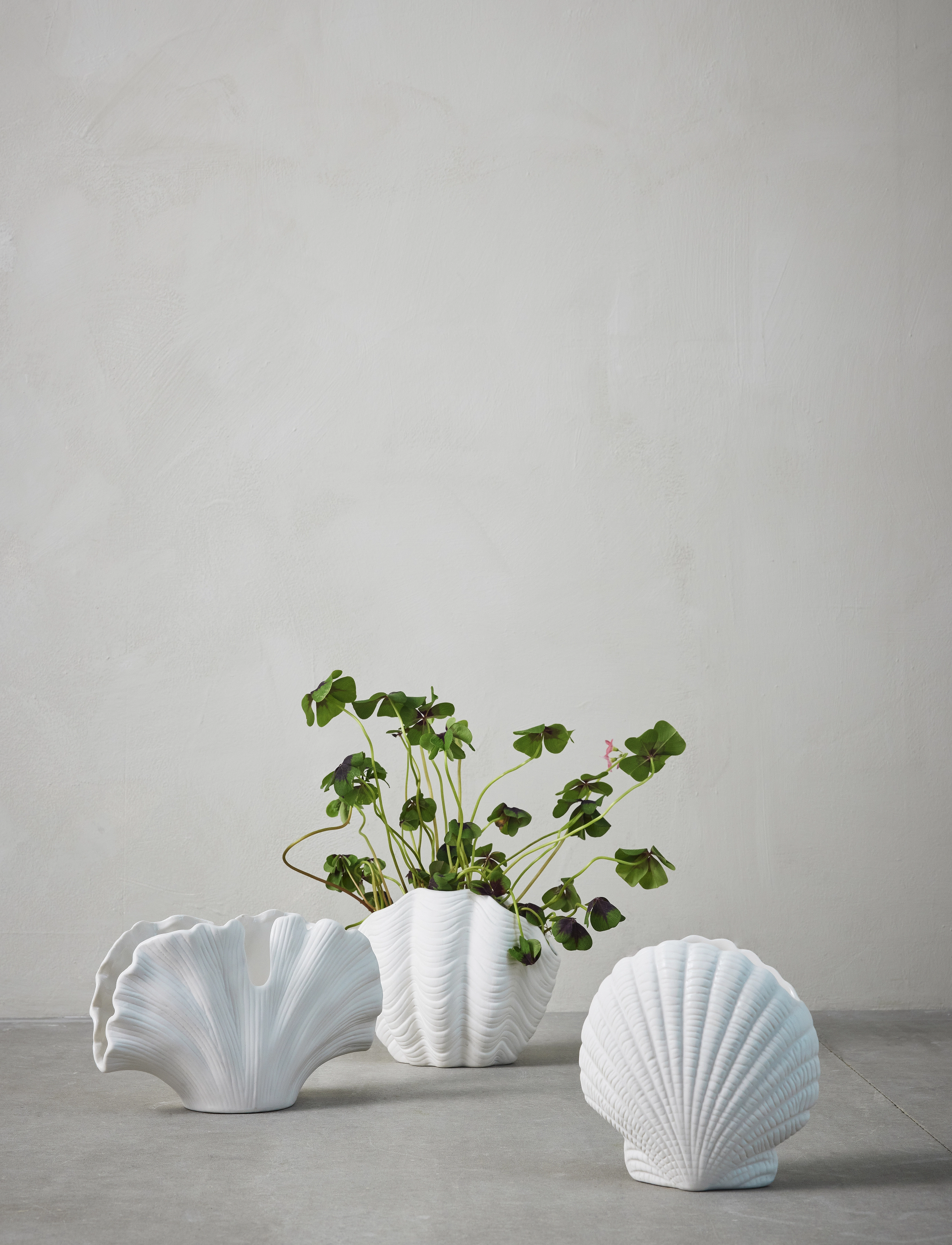 Lene Bjerre - Shelise decoration shell - white - 3