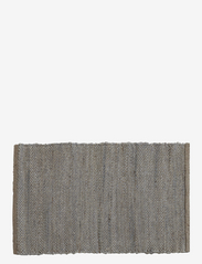Lene Bjerre - Strissie rug - katoenen tapijten & voddentapijt - grey/nature - 0