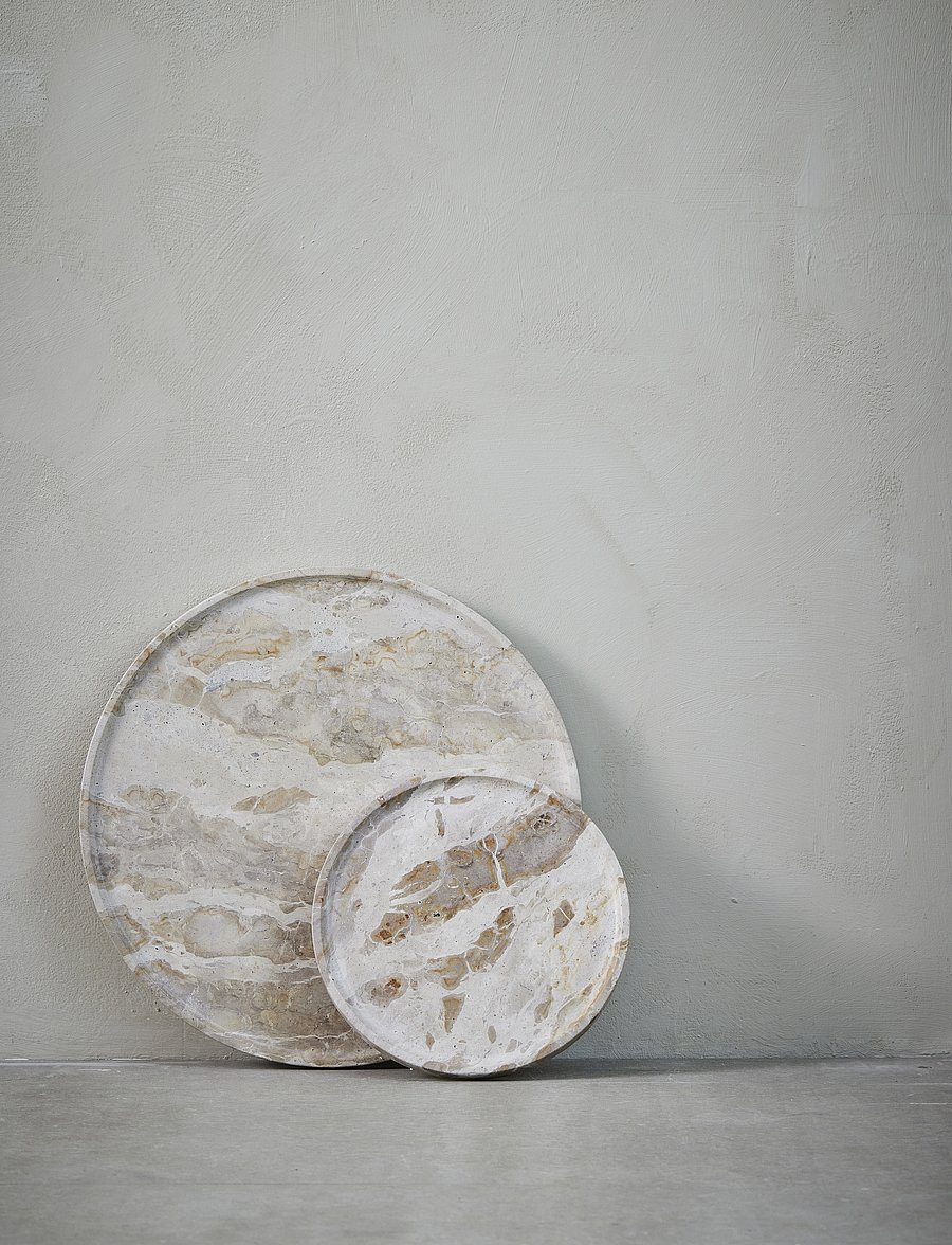 Lene Bjerre - Ellia tray - tabletts - linen - 0