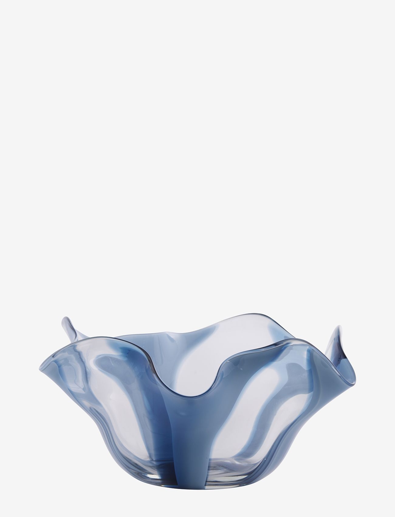Lene Bjerre - Domia decoration bowl - blue/clear - 0