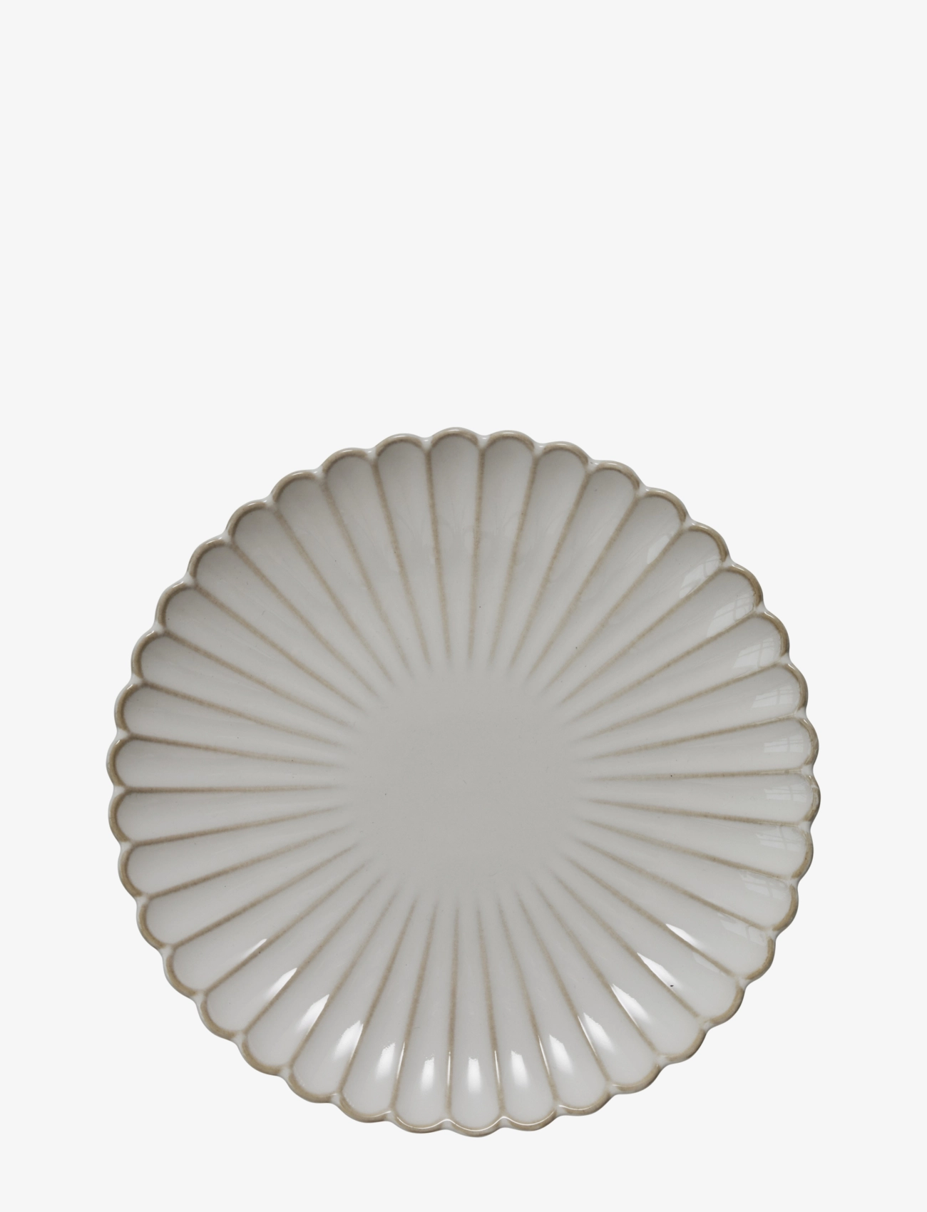Lene Bjerre Camille dessert plate - Asjetter - OFF WHITE / cream