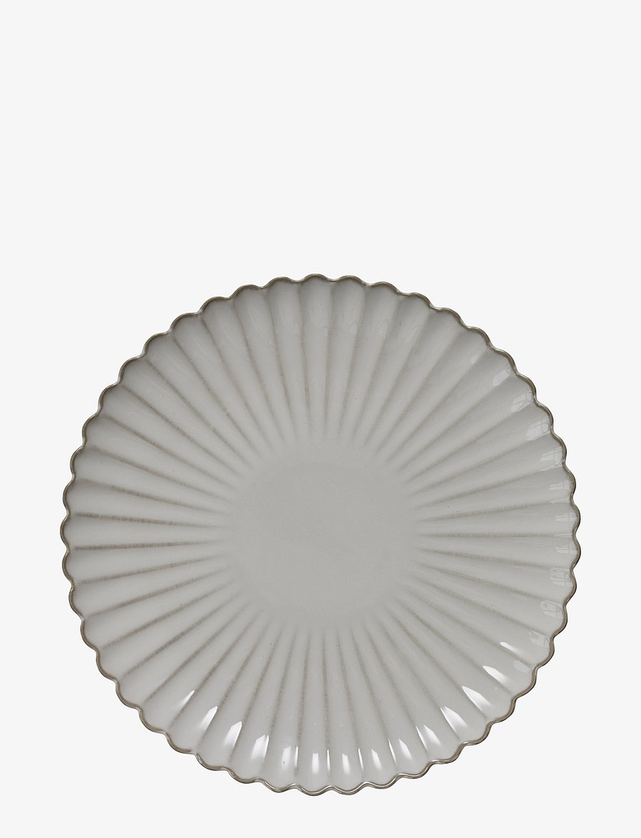 Lene Bjerre - Camille dinner plate - praetaldrikud - off white - 1