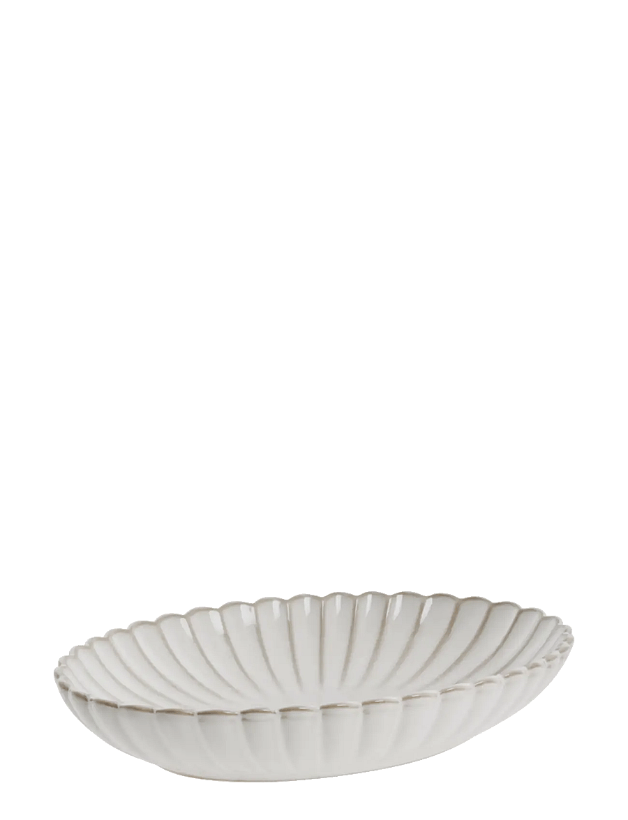 Lene Bjerre - Camille tray 22.5x15.5x4 cm. Off White - servierplatten - white - 0