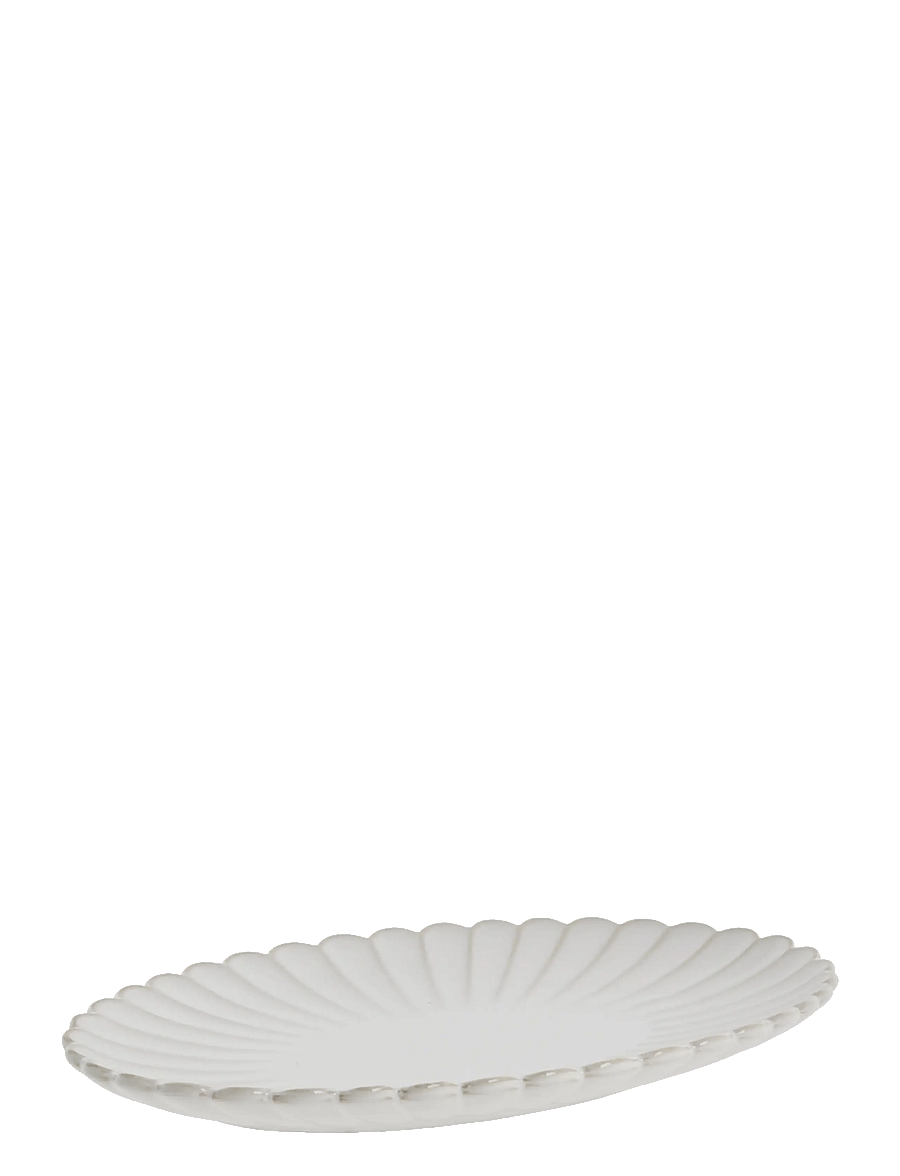 Lene Bjerre - Camille tray 30.5x21x3 cm. Off White - kandikud - white - 1