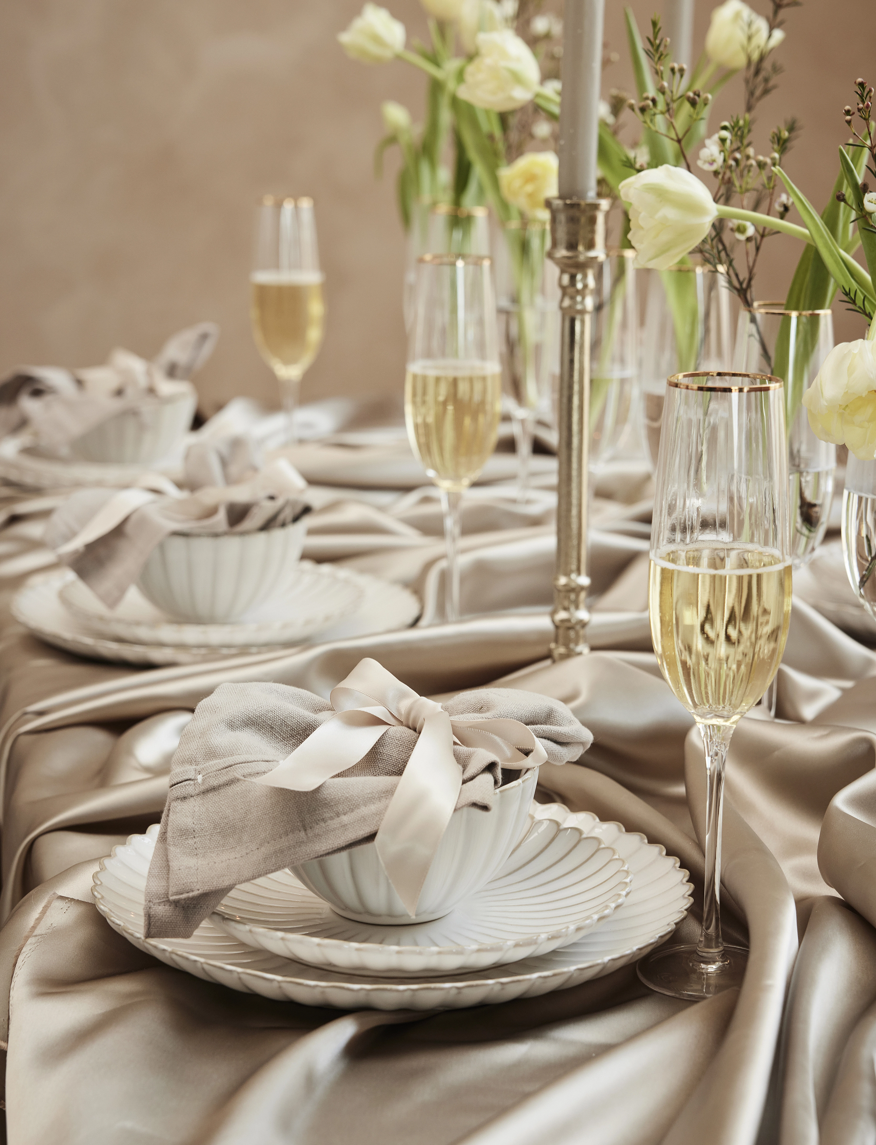 Lene Bjerre - Camille bowl - servierschalen - off white - 5
