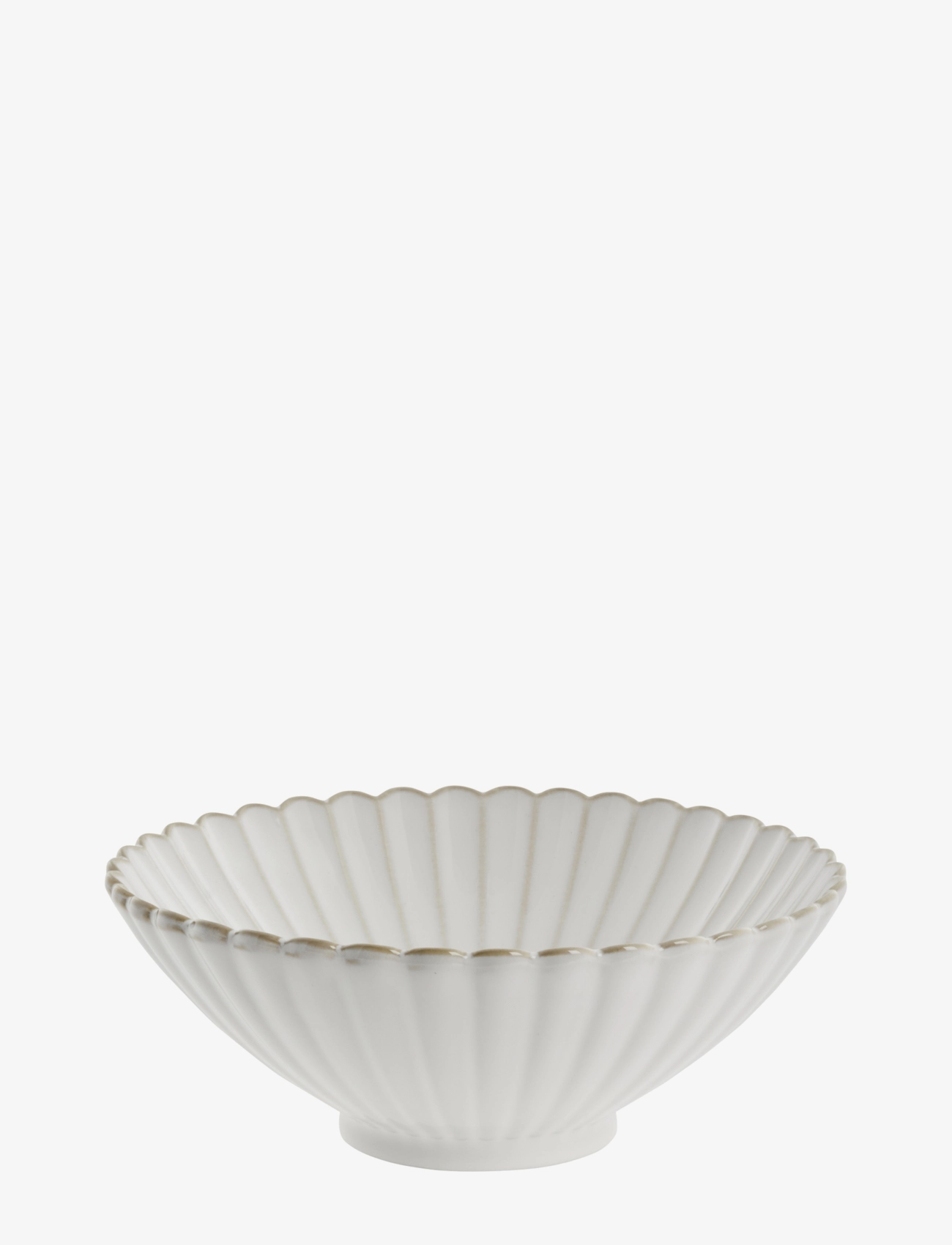 Lene Bjerre Camille Skål, Serving Skål, Hvid, Str: 20X20X8CM