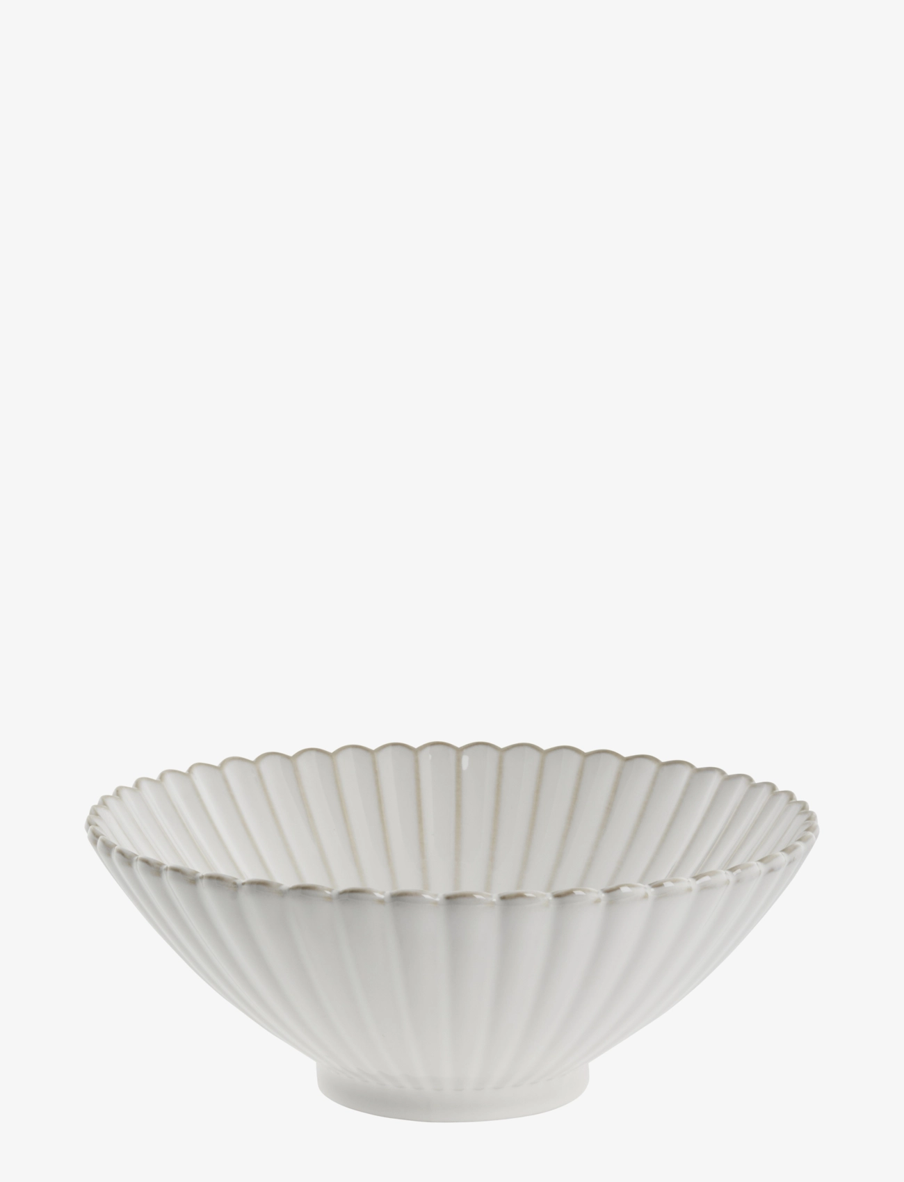 Lene Bjerre Camille Skål, Serving Skål, Hvid, Str: 25X25X10CM