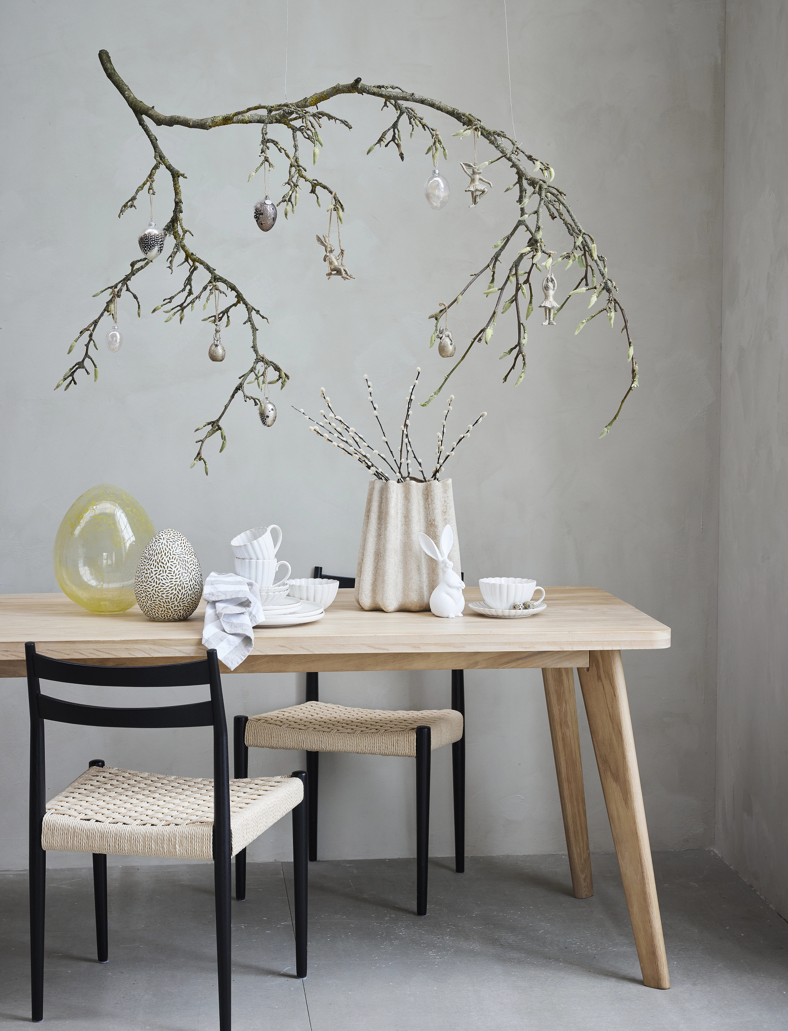 Lene Bjerre - Camille cup/saucer - tējas krūzes - off white - 5