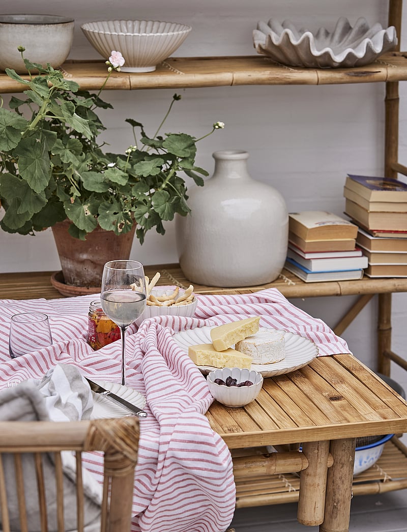 Lene Bjerre - Viola bowl - dekoschalen - linen/white - 1