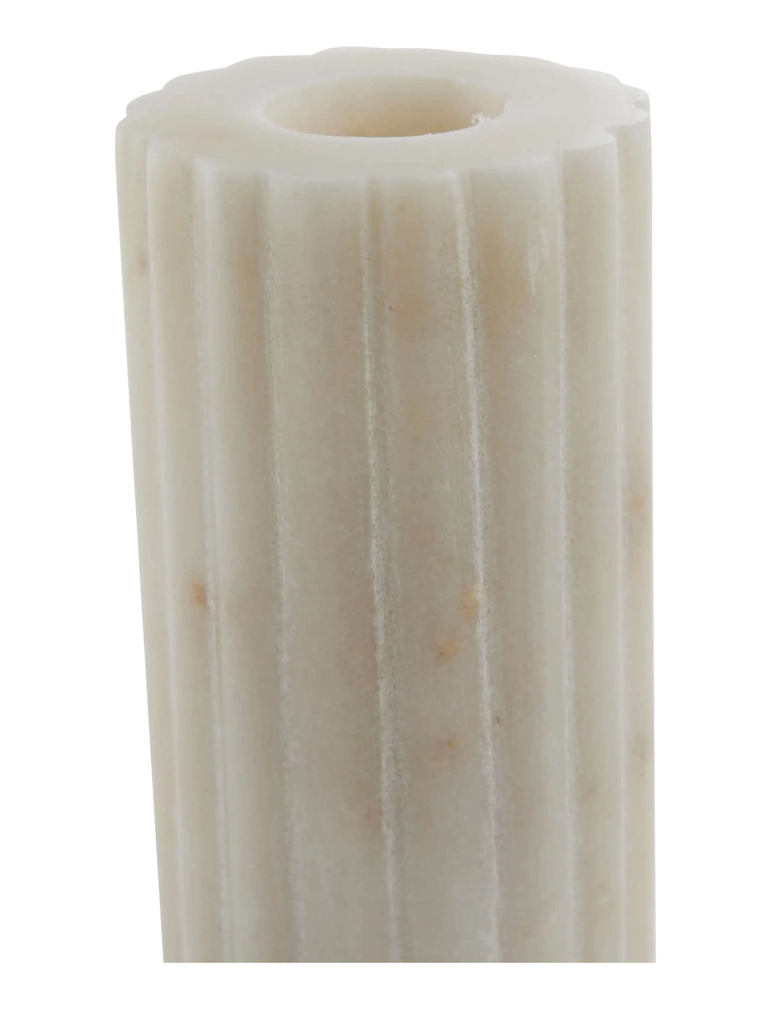 Lene Bjerre Eliana candlestick 4.5x4.5x12.5 cm. White - Jõulukingid - WHITE / white