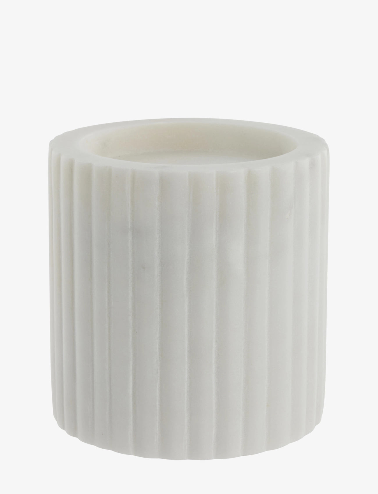 Lene Bjerre Eliana Dekoration, H10 cm, Candlesticks & Lanterns, Weiß - Candlesticks, Homeware