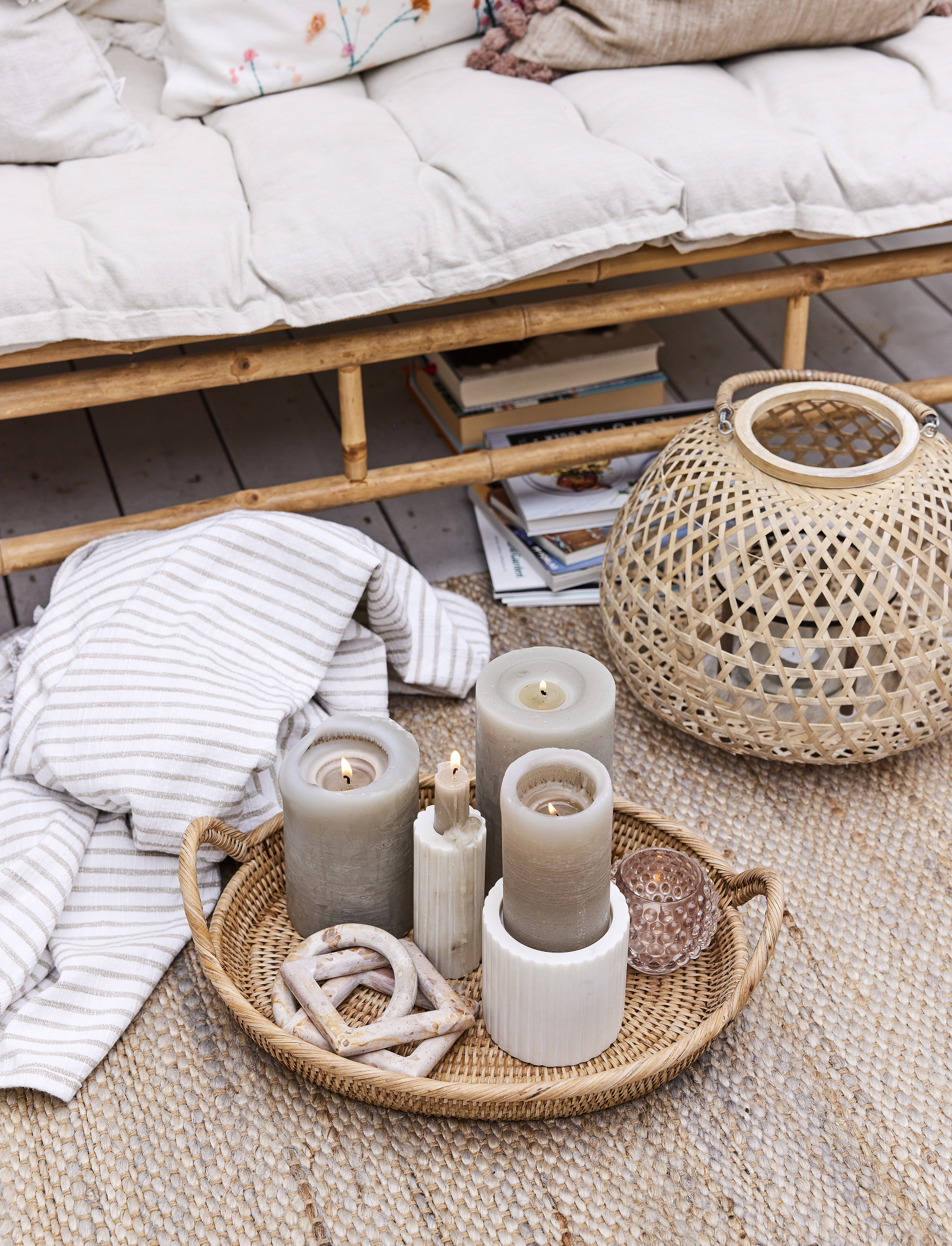Lene Bjerre - Eliana candlestick - kertastjakar - white - 1