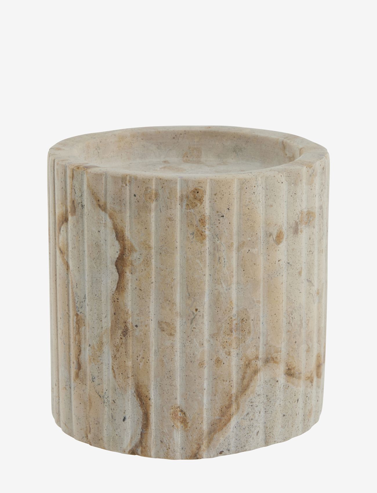 Lene Bjerre - Eliana candlestick - kandelaars - linen - 0