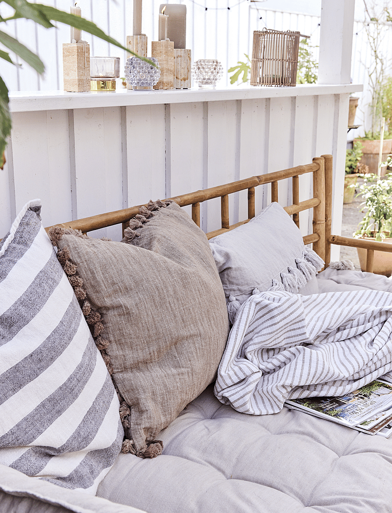 Lene Bjerre - Eliana candlestick - kandelaars - linen - 2