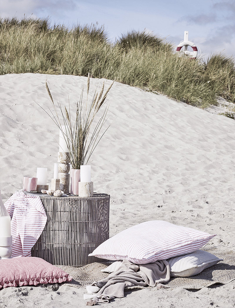 Lene Bjerre - Eliana candlestick - kandelaars - linen - 3