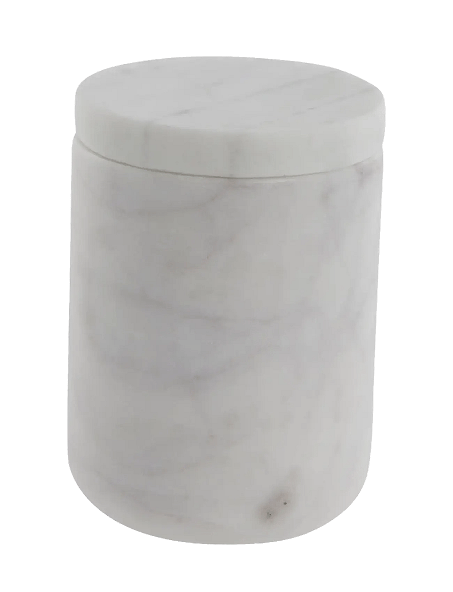 Lene Bjerre - Ellia jar 6x6x9 cm. White - aufbewahrungsboxen - white - 1