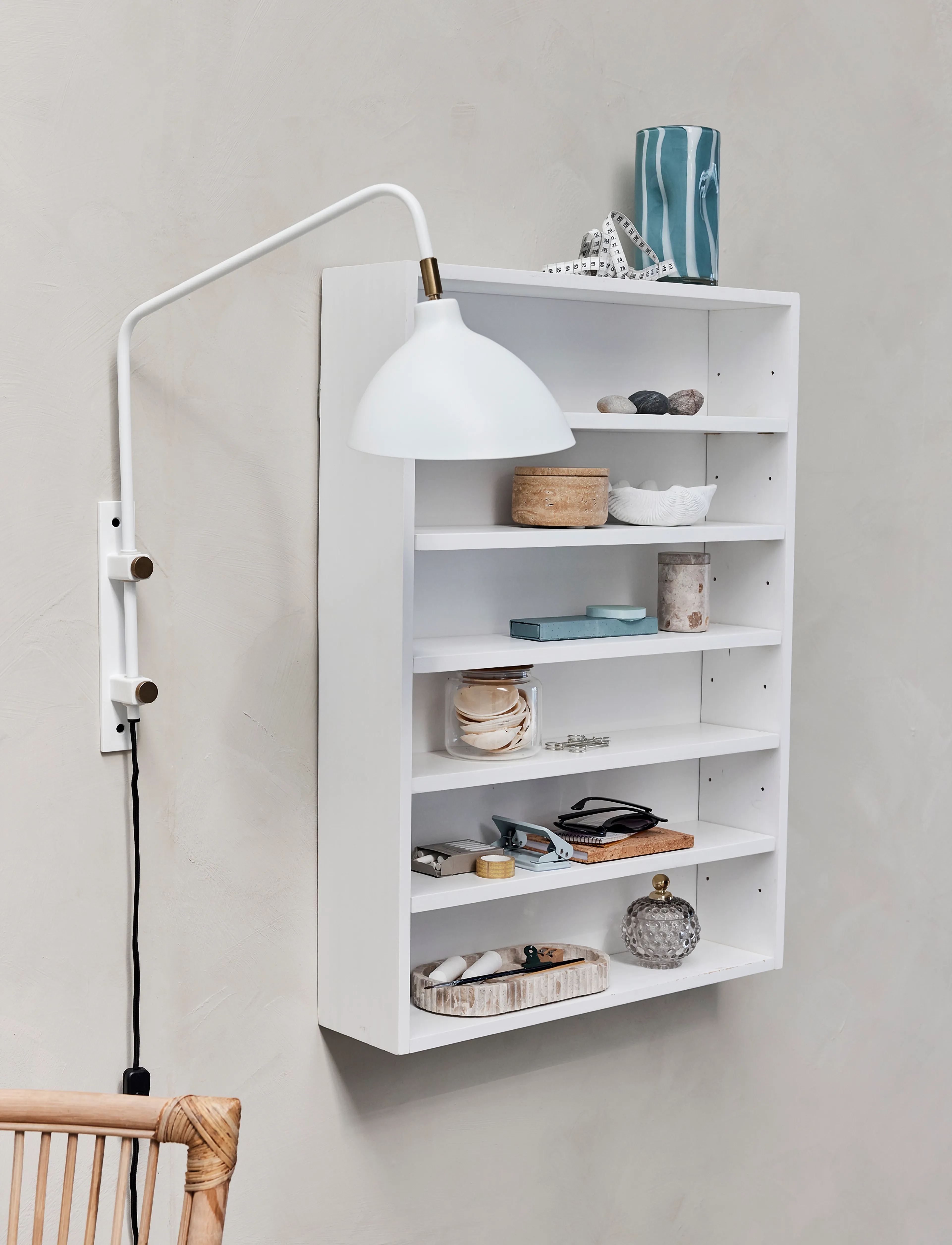 Lene Bjerre - Eliana tray 25x12.5x2.5 cm. Linen - kandikud - beige - 3