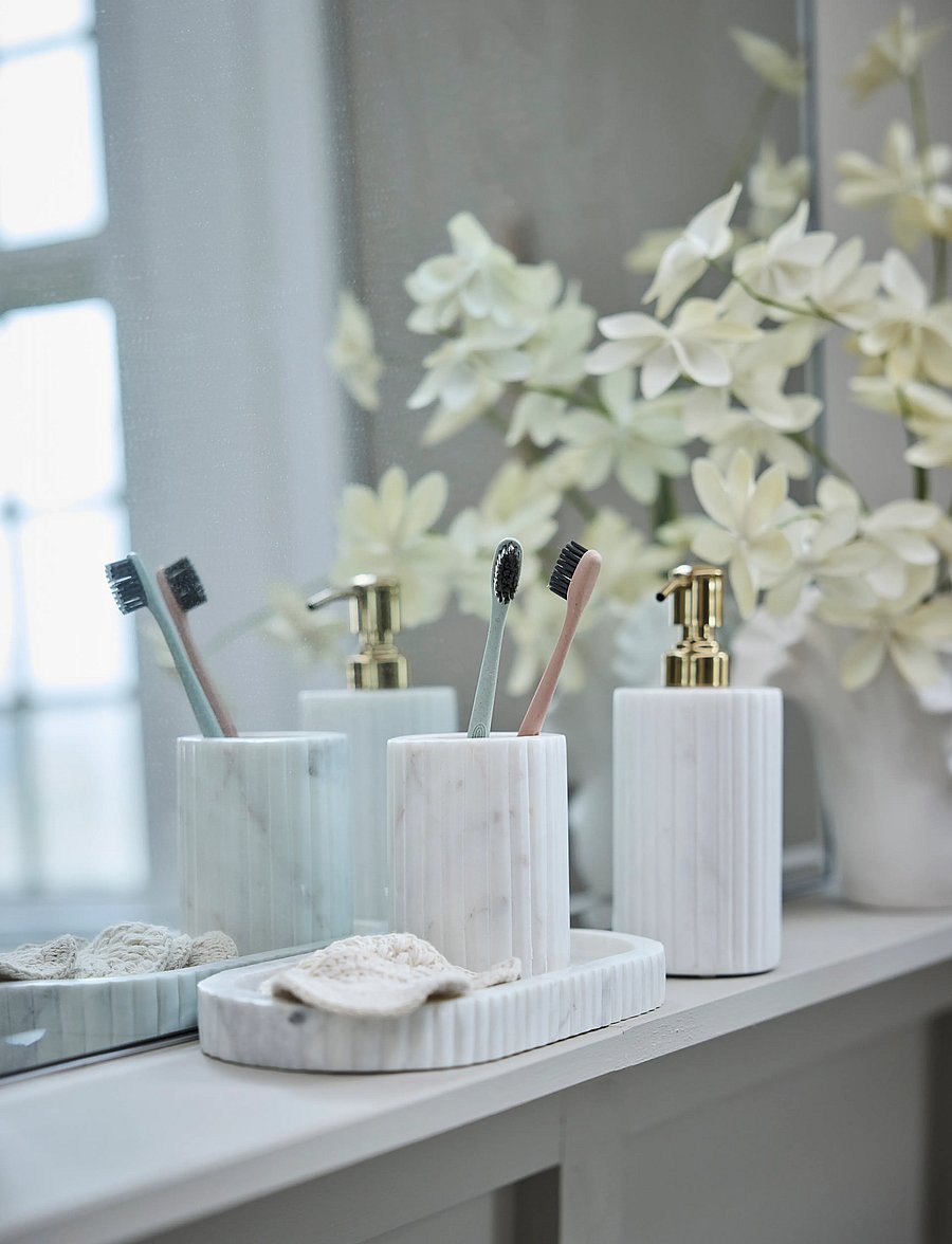 Lene Bjerre - Eliana tray 25x12.5x2.5 cm. White - kandikud - white - 0