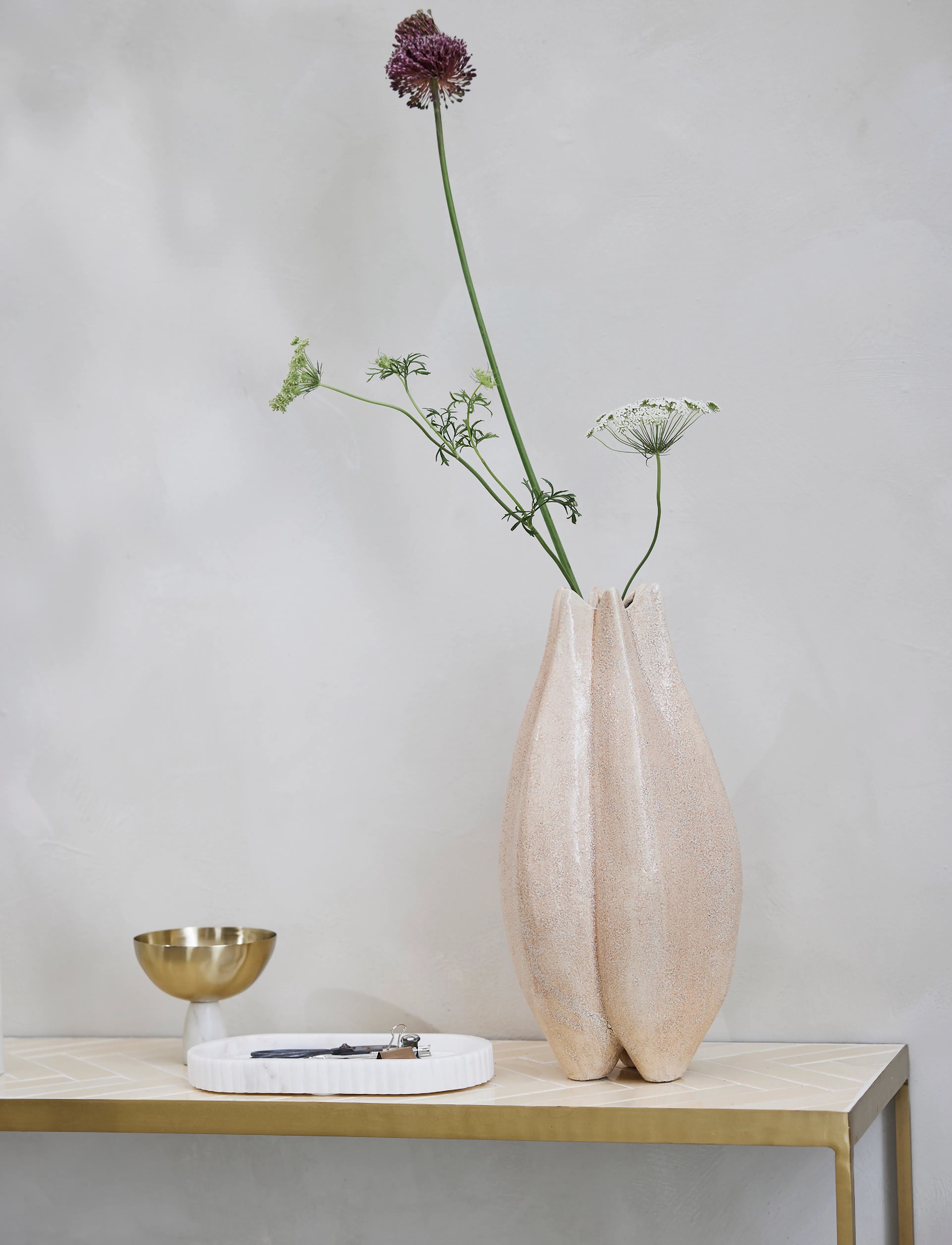 Lene Bjerre - Eliana tray 25x12.5x2.5 cm. White - trays - white - 2