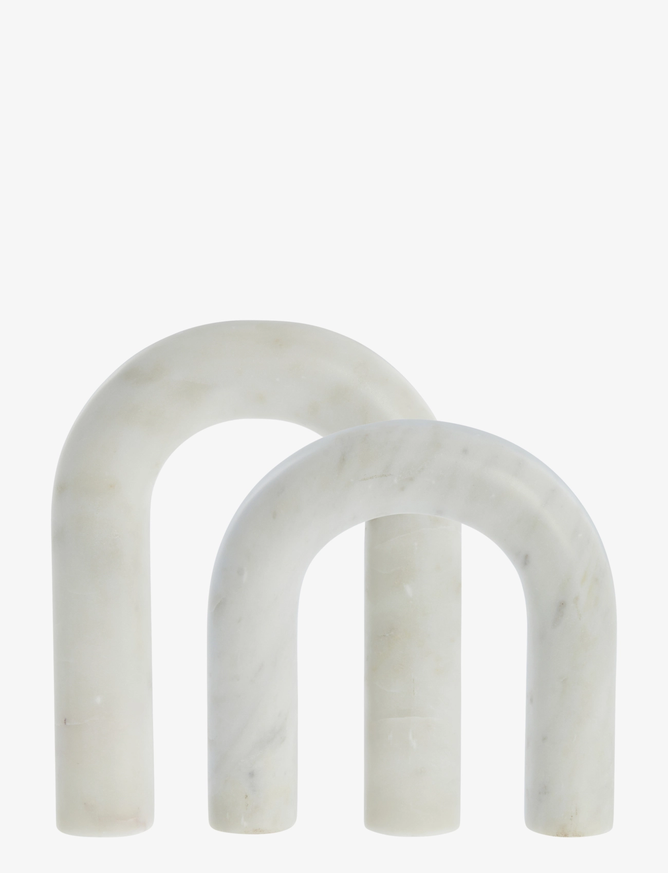Lene Bjerre Ellia Lanterne, 25.5X19.5X5 cm;19.5X19X5.5 cm, Decorative Accessories-details, Weiß - Porcelain Figures & Sculptures, Homeware