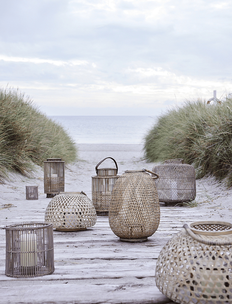 Lene Bjerre - Harper lantern - lantaarns - nature/grey - 1