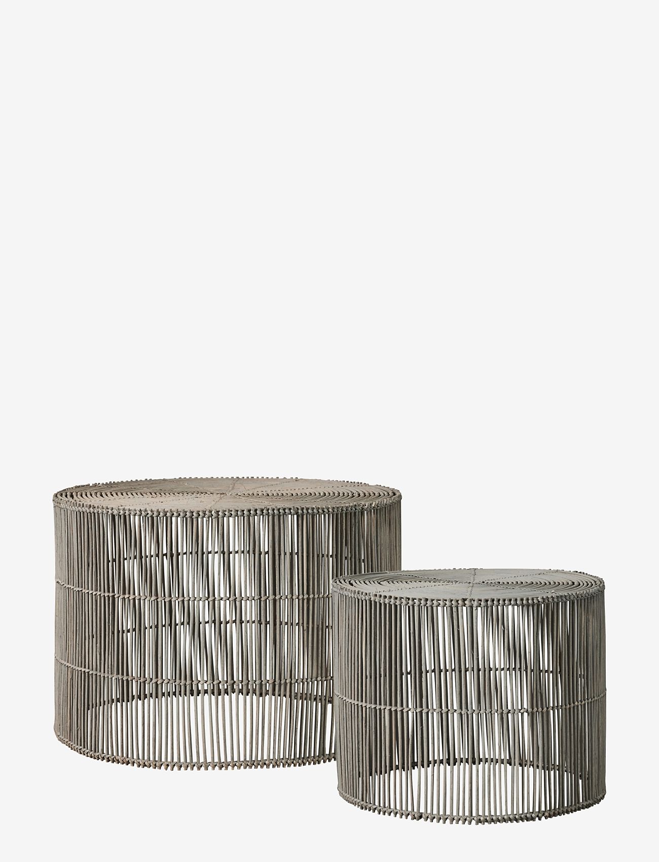 Lene Bjerre - Harper side table - nature/grey - 0