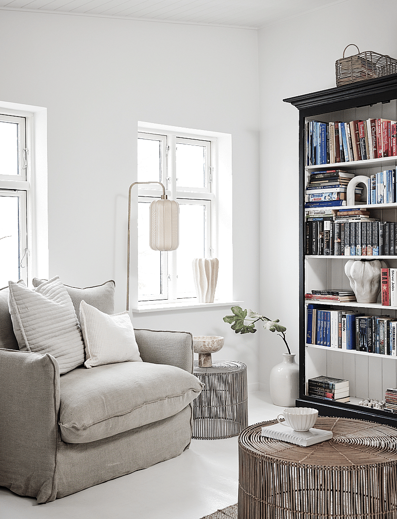 Lene Bjerre - Harper side table - nature/grey - 3