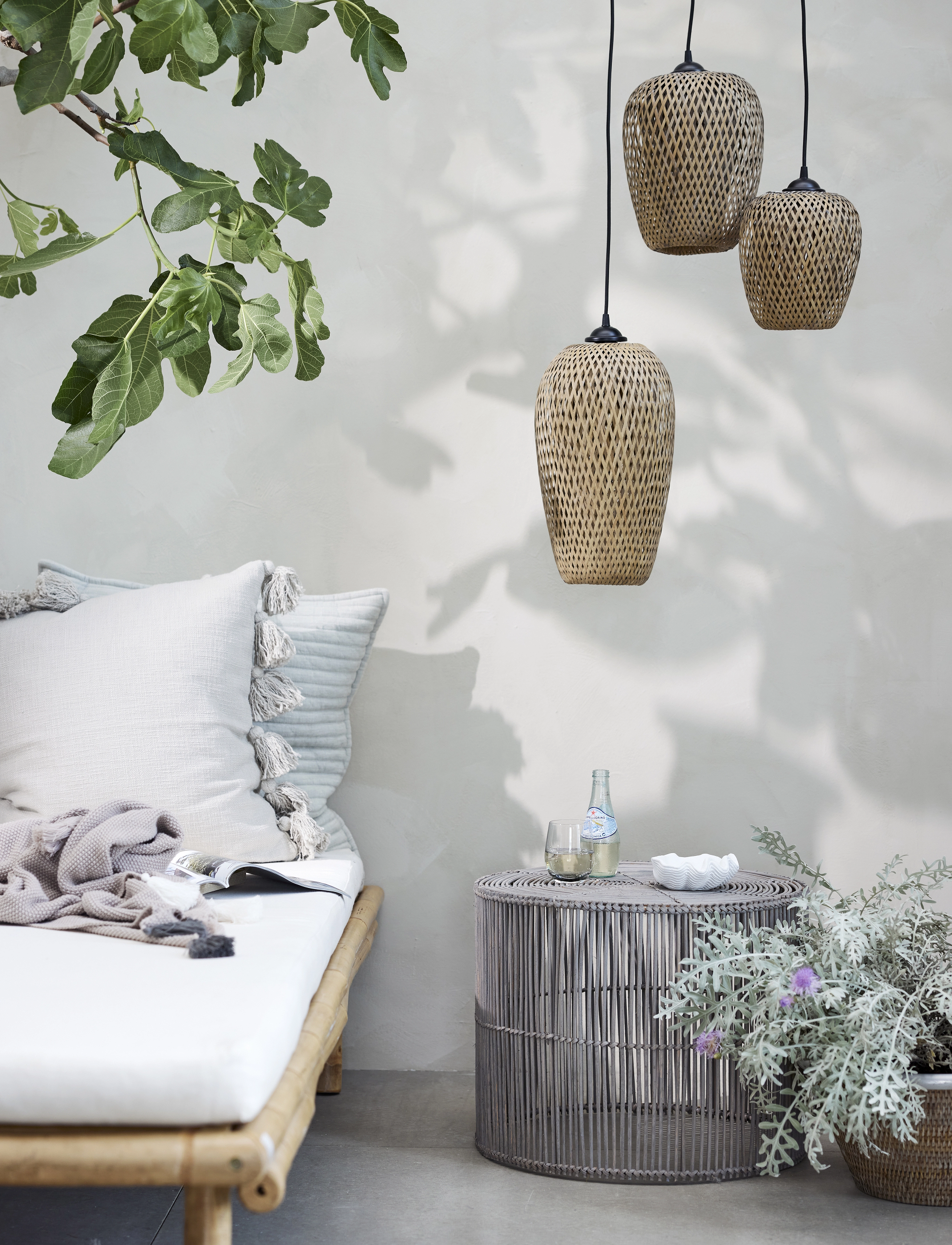 Lene Bjerre - Harper side table - nature/grey - 5