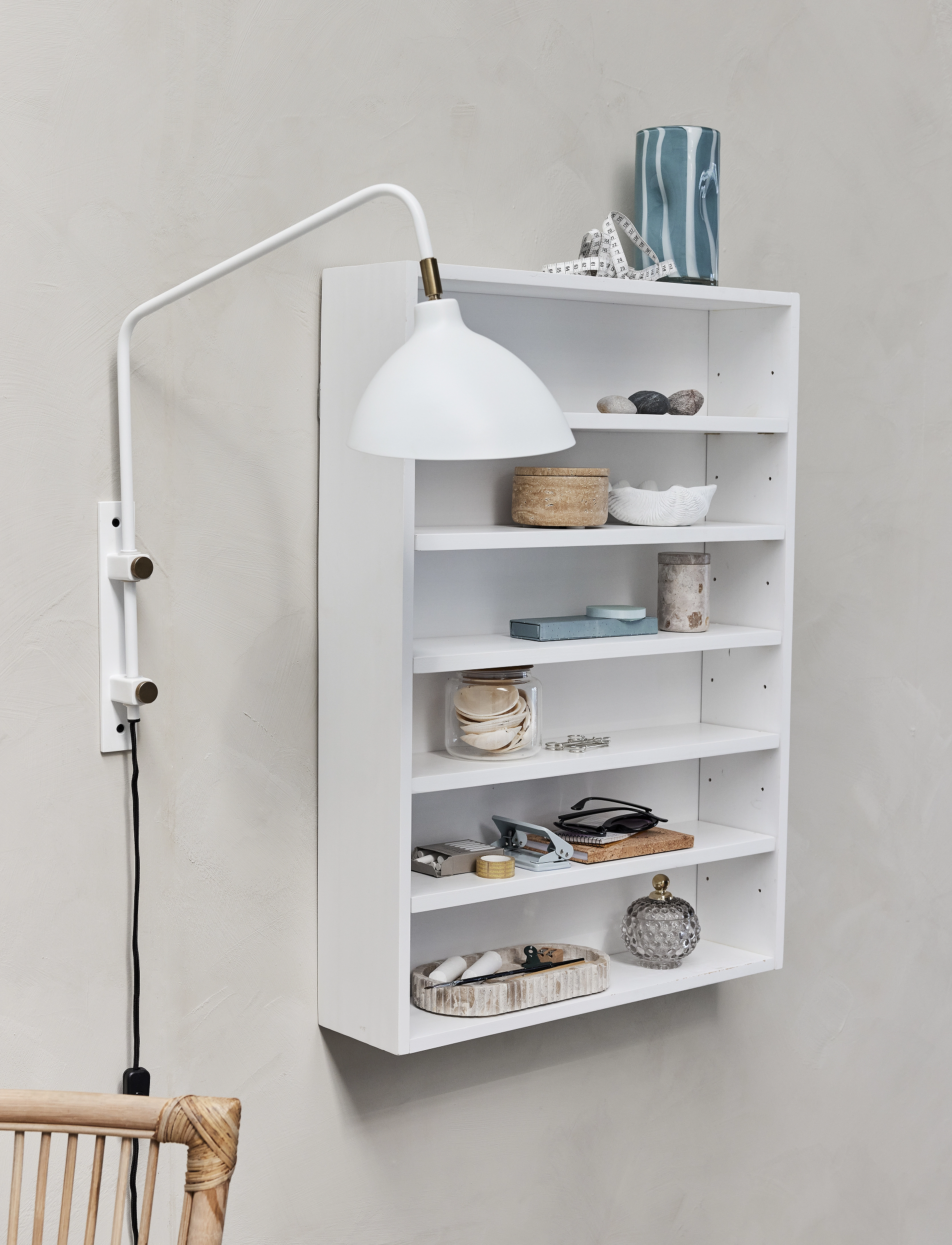 Lene Bjerre Shella Vaskeklud, 14.5X12X5.5 cm, Decorative Accessories-details, Weiß - Porcelain Figures & Sculptures, Homeware