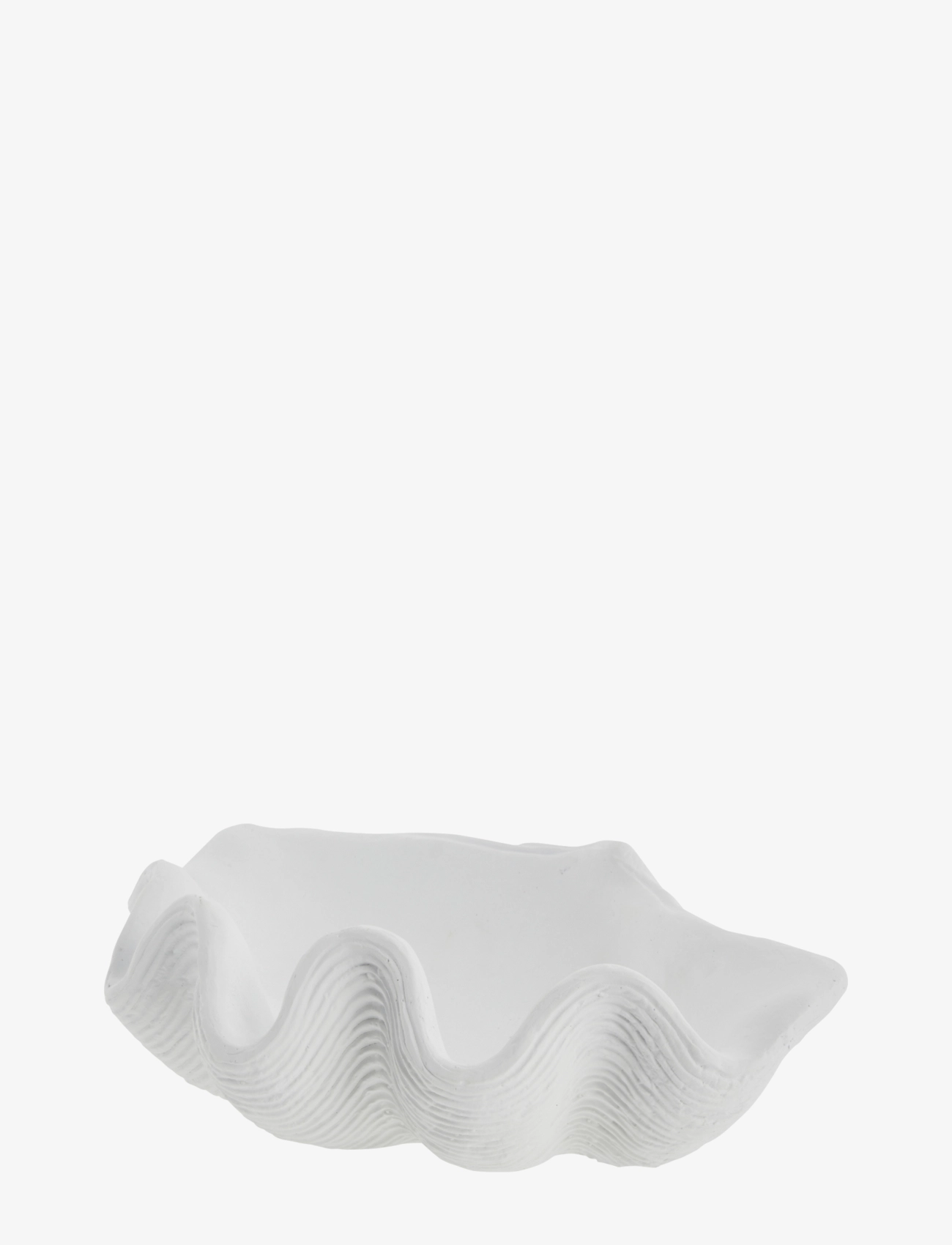 Lene Bjerre Shella Vaskeklud, Porcelænsfigur og -skulptur, Hvid, Str: 25X18.5X8.3CM