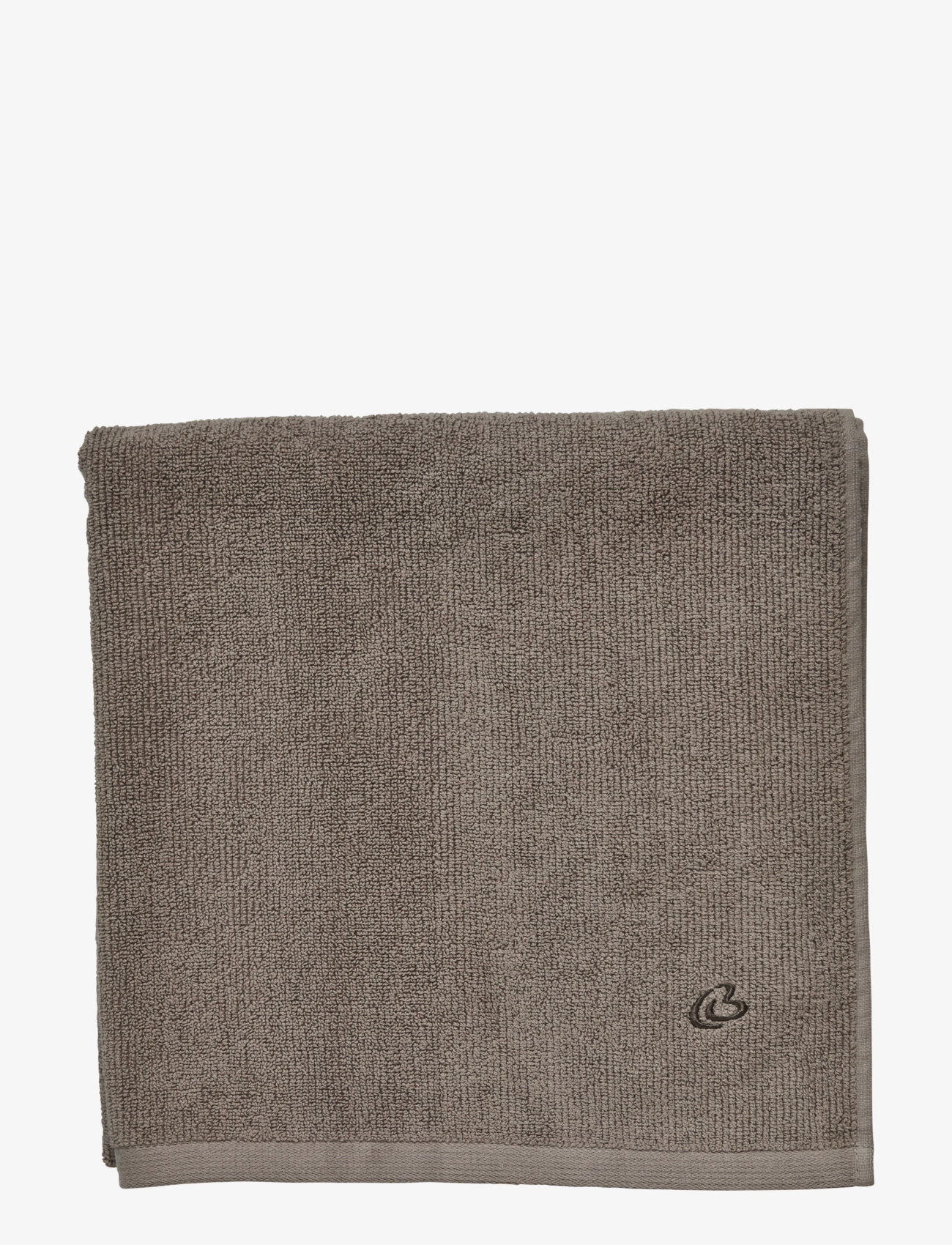 Lene Bjerre Molli bath towel - Textiles - LINEN / brown
