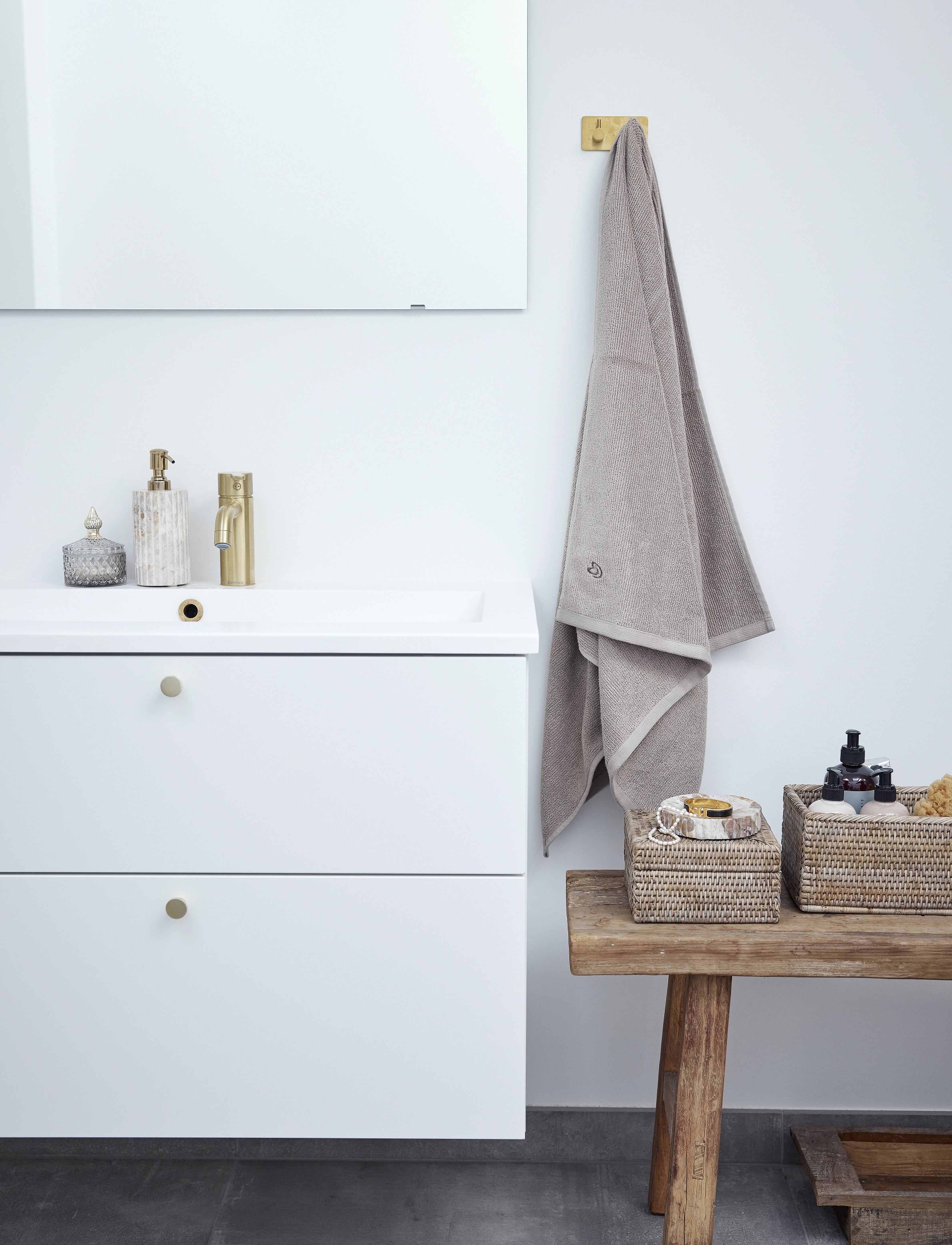 Lene Bjerre - Molli towel - bath towels - linen - 2