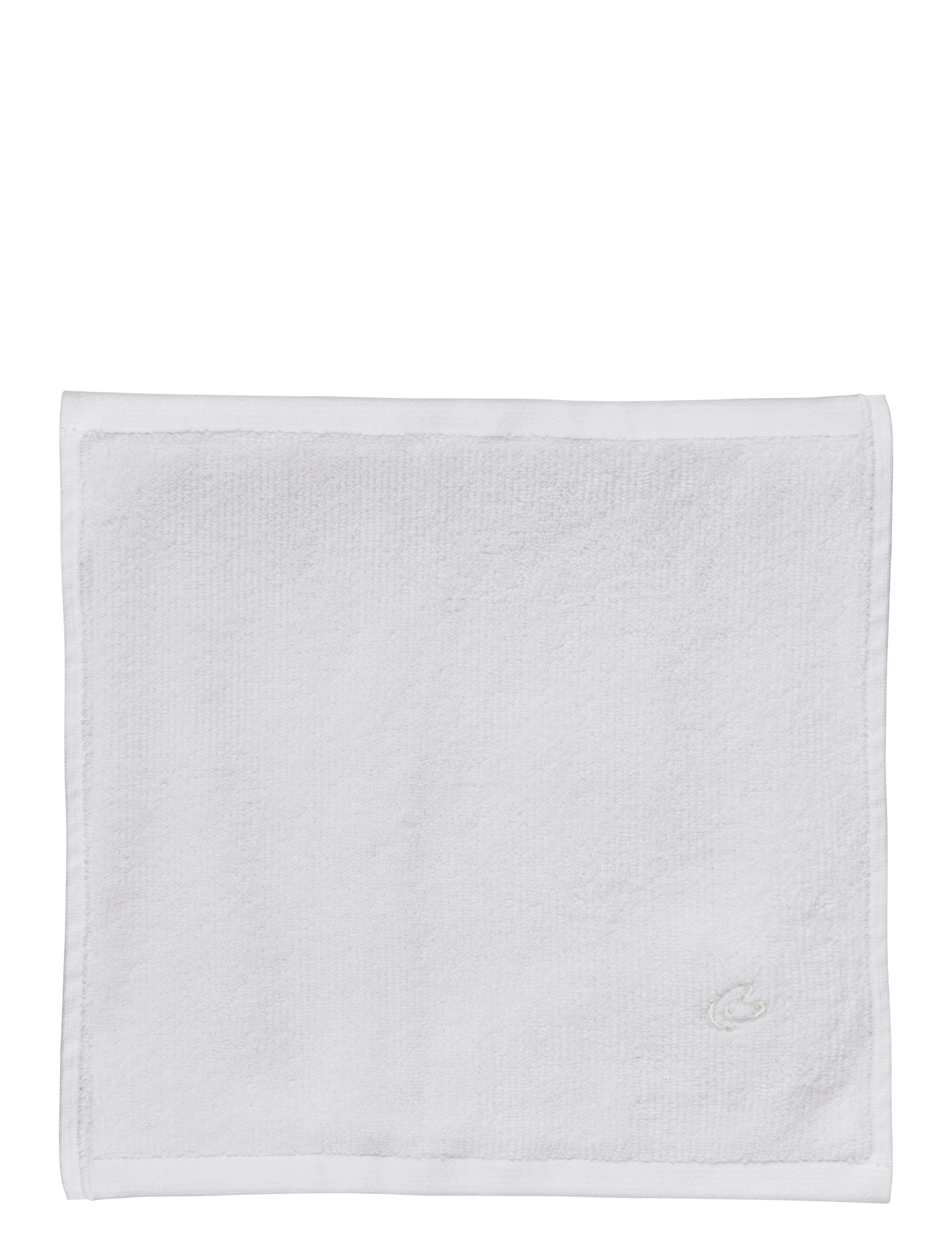 Lene Bjerre Molli wash cloth 30x30x cm. White - Ansiktshanddukar - WHITE / white