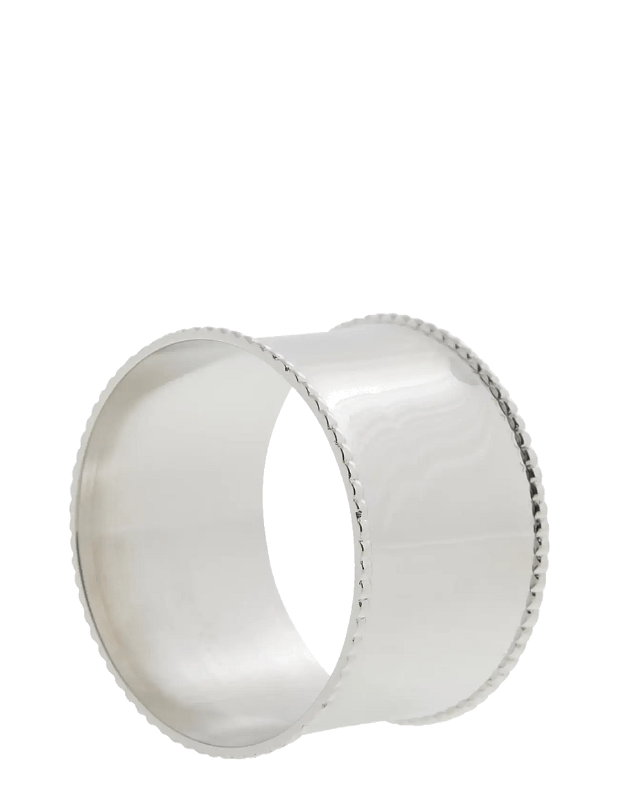 Lene Bjerre - Sigrid napkin ring 4.5x4.5x3 cm. Silver - salvrätikute rõngad ja hoidikud - silver - 1