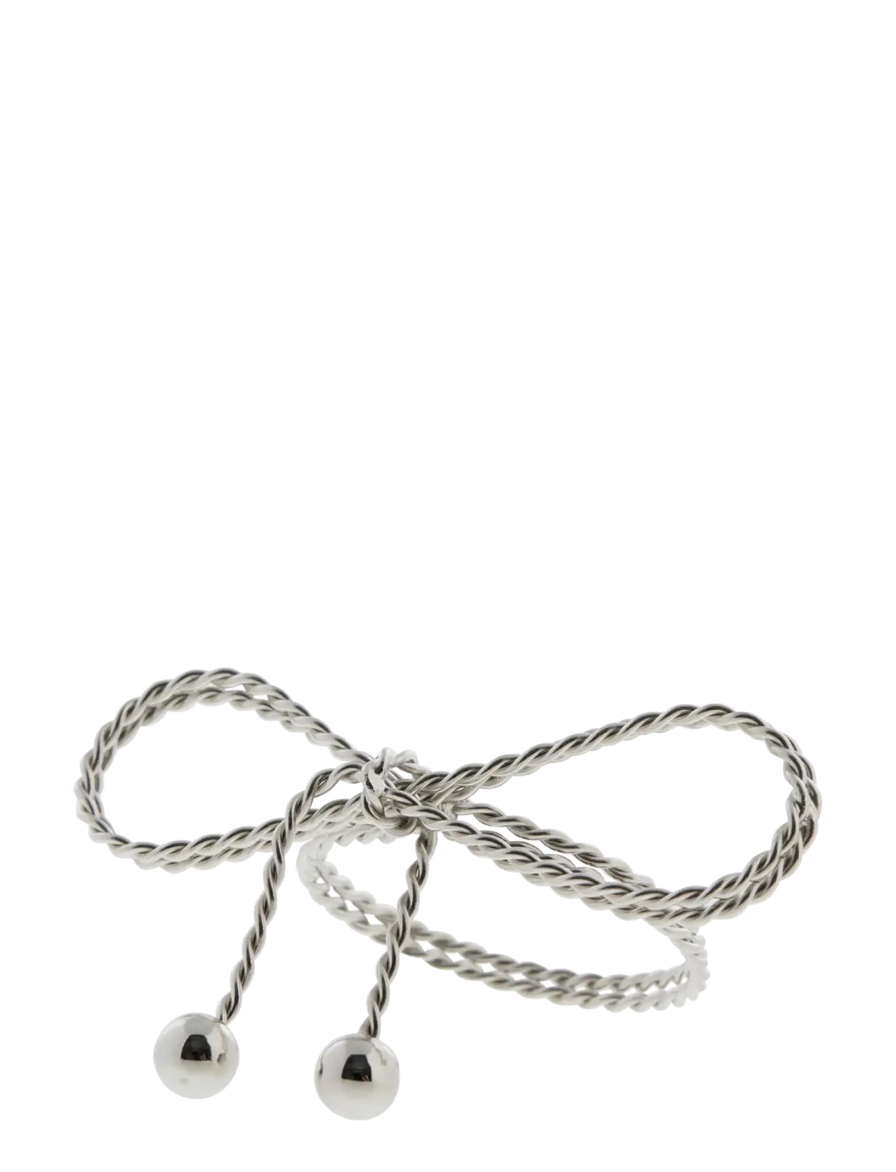 Lene Bjerre Sigrid napkin ring 8x5x5 cm. Silver - View all - SILVER / silver