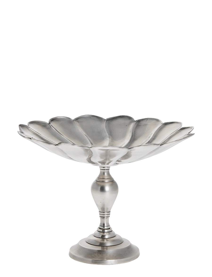 Lene Bjerre - Philine tray 22x22x17 cm. Ant. Silver - serving platters - silver - 0