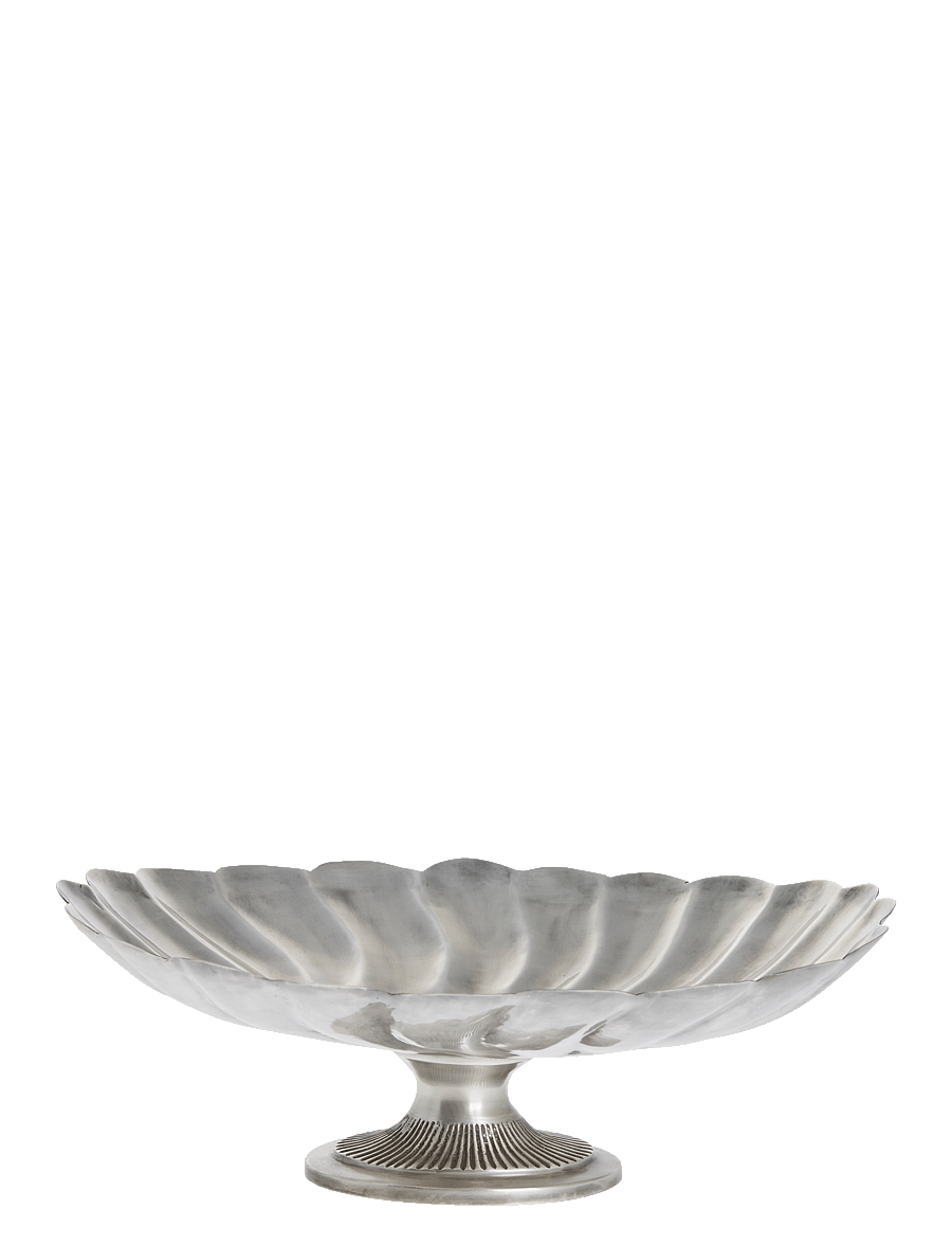 Lene Bjerre - Philine tray 34x25x13 cm. Ant. Silver - trays - silver - 0