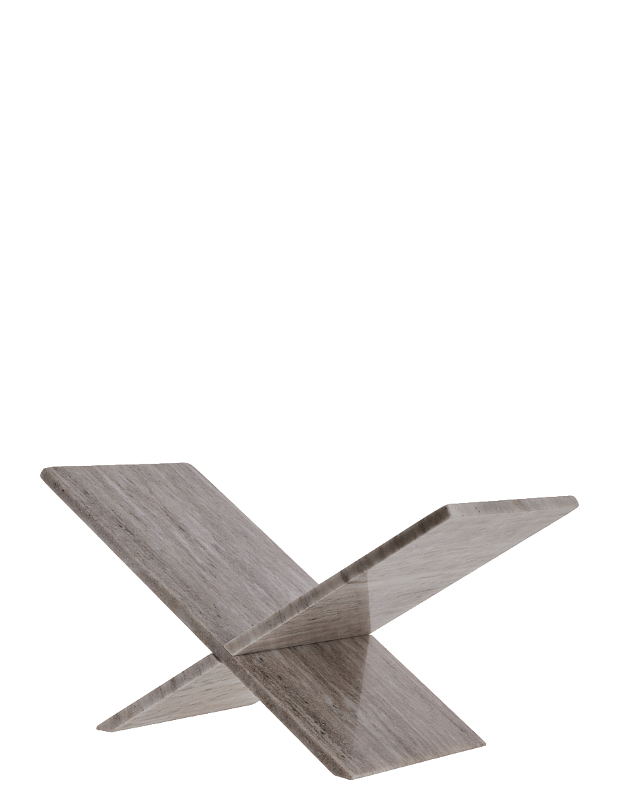 Lene Bjerre - Elivinne magazine holder 45x20x22.5 cm. D. Linen - beige - 0