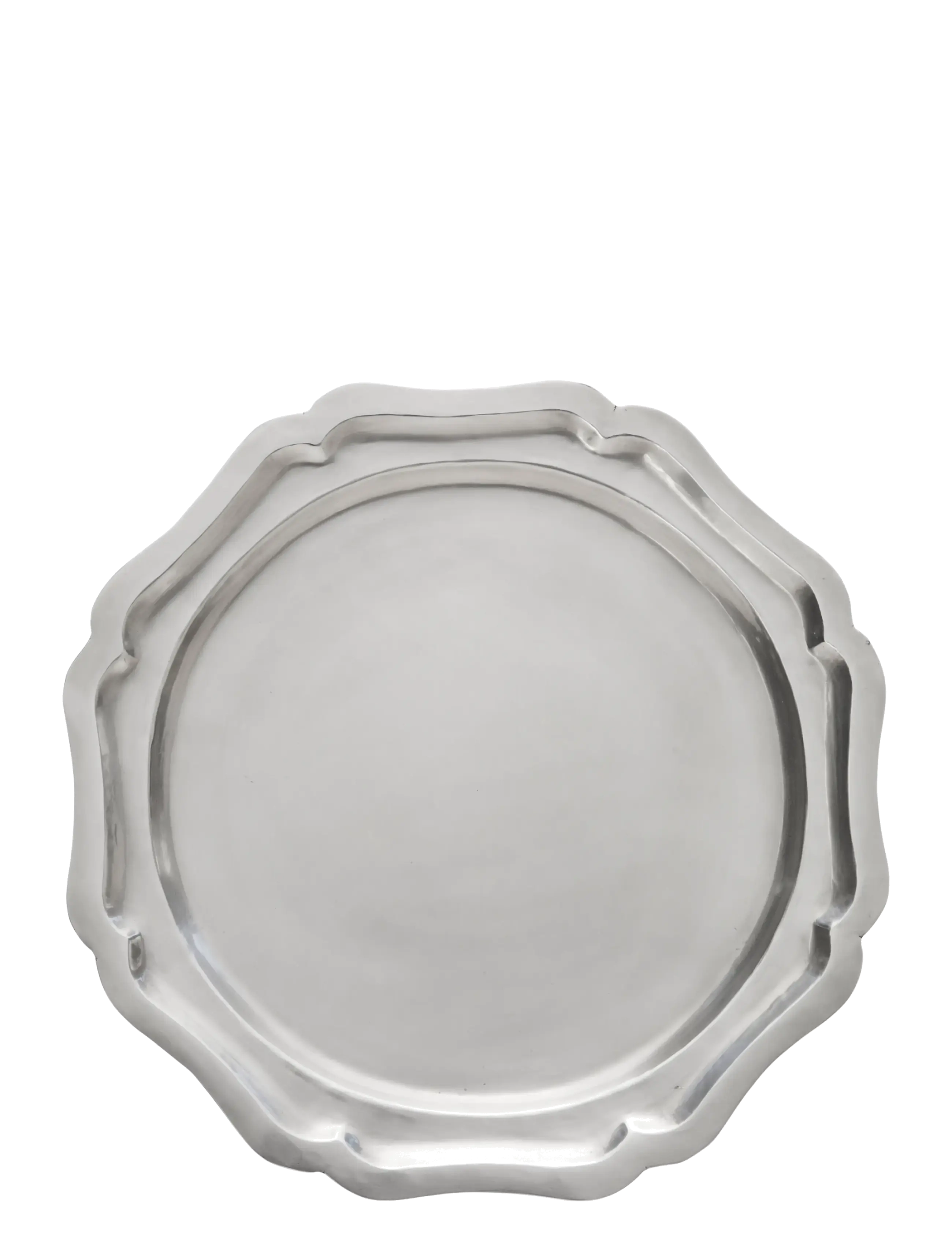 Lene Bjerre Philine charger plate 31x31x2 cm. Ant. Silver - View all - SILVER / silver