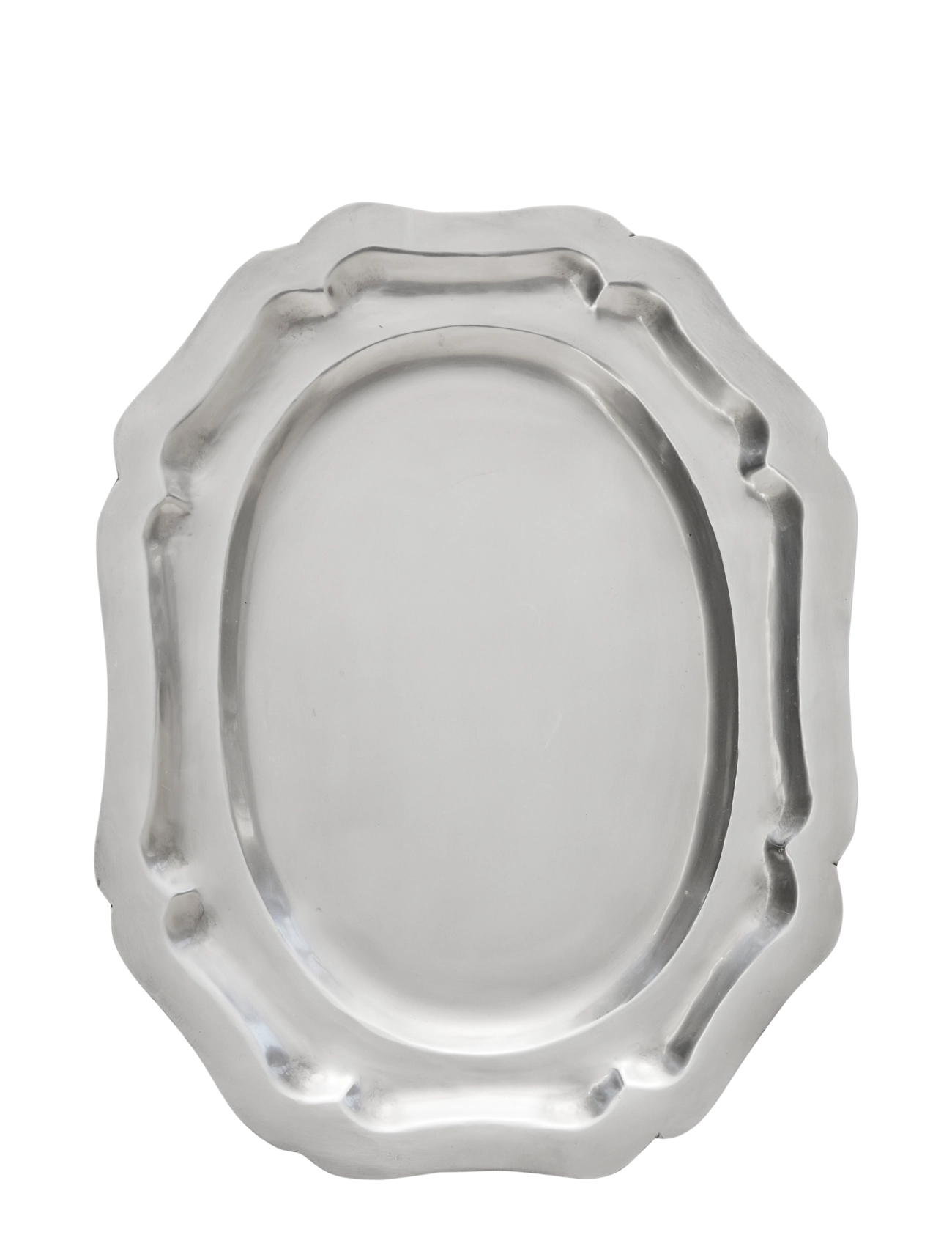 Lene Bjerre Philine Tray 24X18.5X1.5 Cm. Ant. Silver, Bakke, Sølv, Str: 24X 1.5X 18.5CM