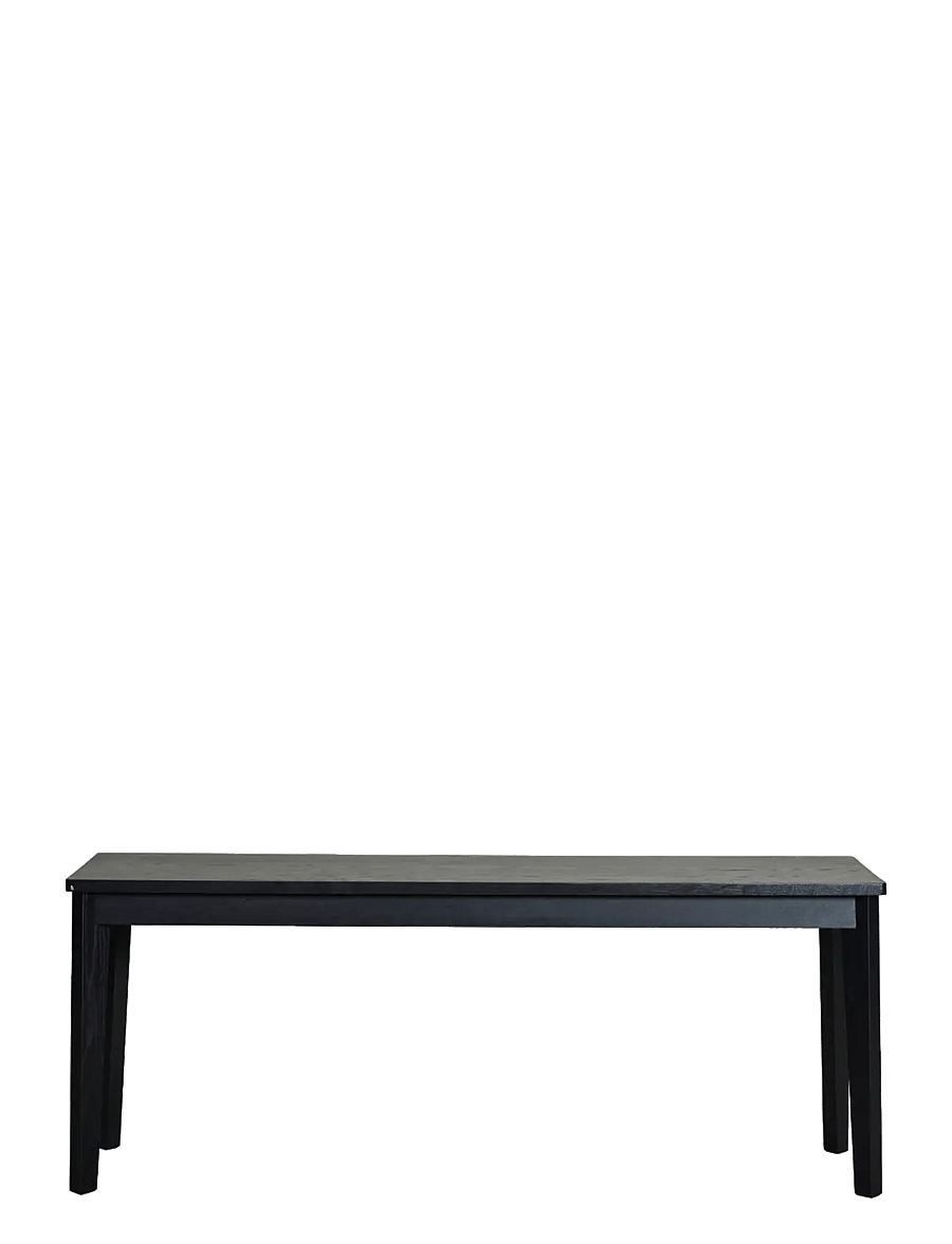 Lene Bjerre - Ellie bench 120x30x45 cm. Black - taburetes un soli - black - 1