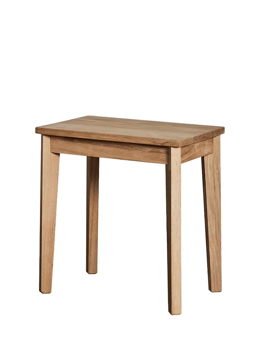 Lene Bjerre - Ellie stool 45x30x45 cm. Natural oiled - hocker & bänke - brown - 1